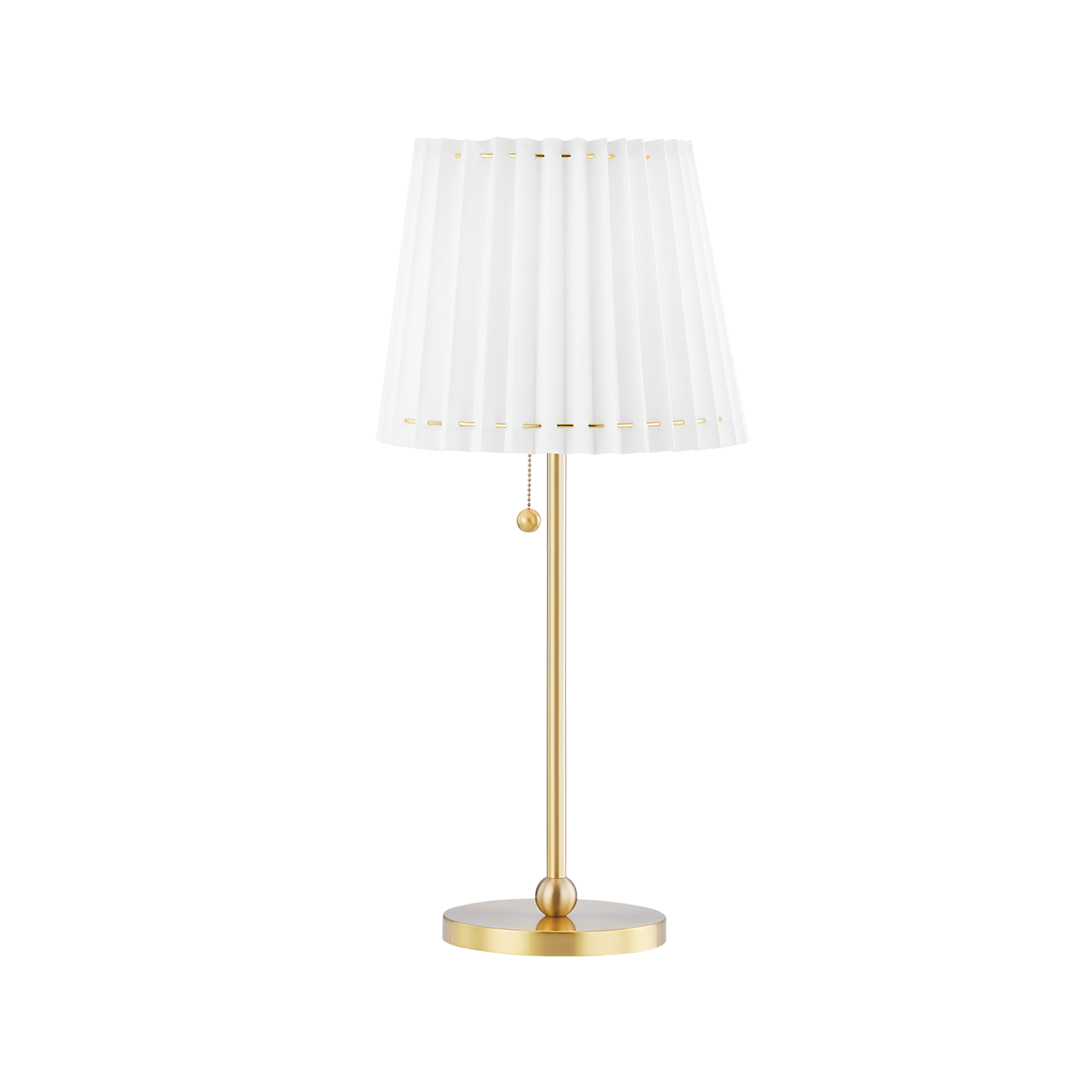 Demi Table Lamp LIGHTING - table lamp Hudson Valley Lighting Aged Brass