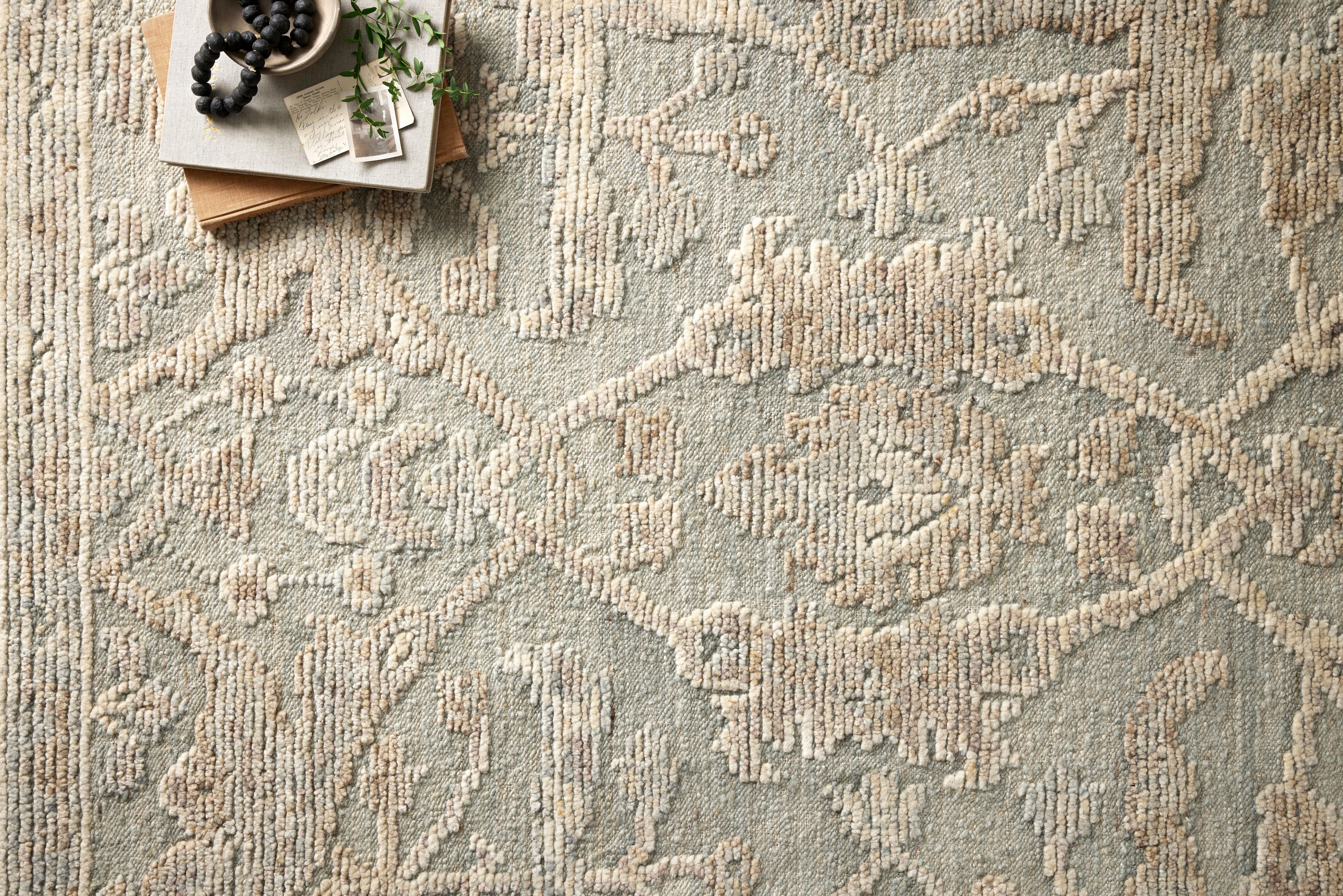 Loloi Emilia Sky / Natural RUGS - wool Loloi