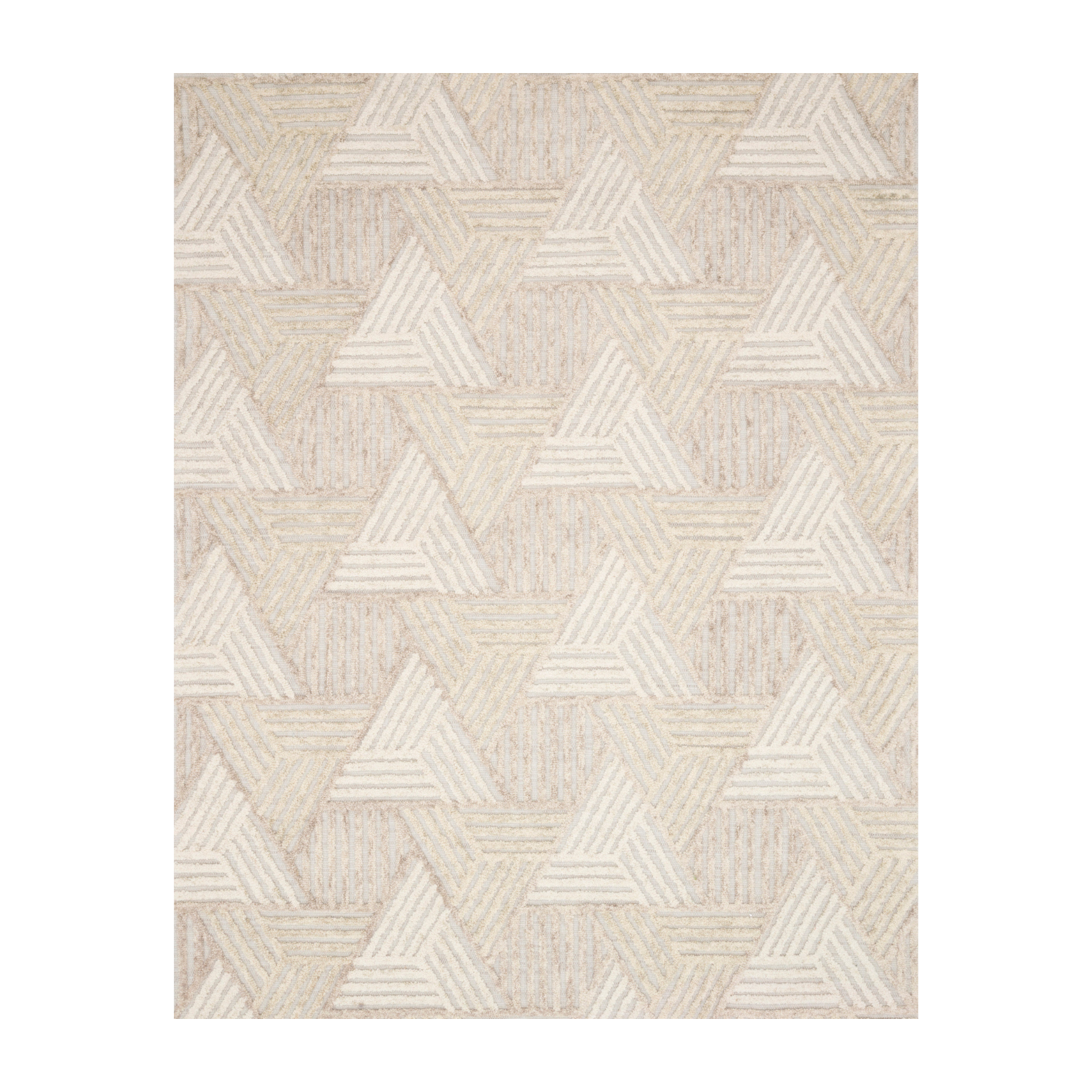 Loloi Ehren Oatmeal / Ivory Rug RUGS - wool Loloi