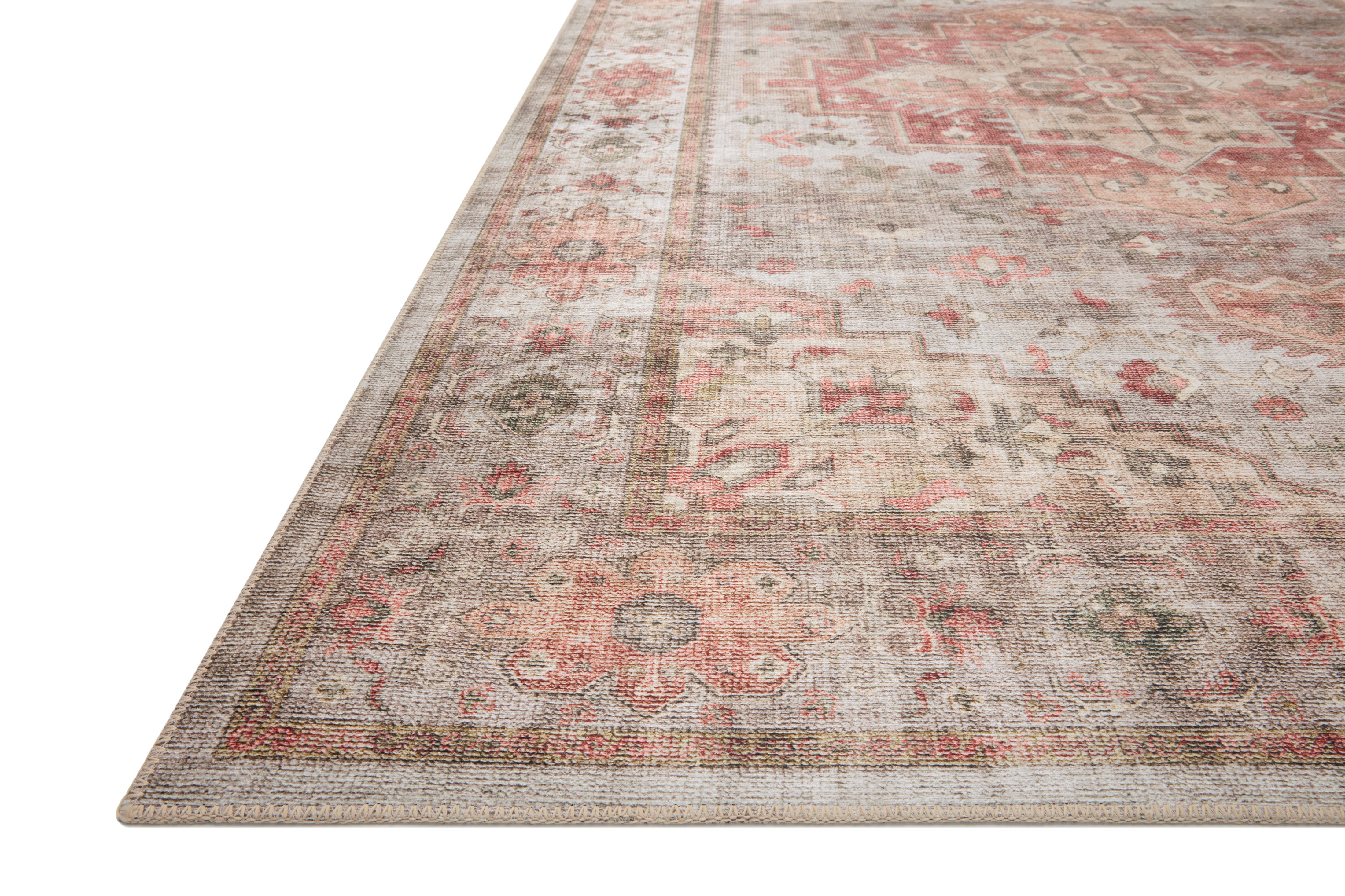 Loloi Heidi Dove / Spice Rug 1-RUGS-patterned Loloi