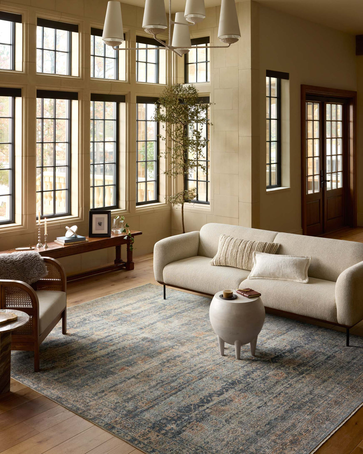 Loloi Heritage Sky / Sunset Rug 0-RUGS-patterned Loloi