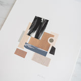 "Beneath the Surface" Original Collage by Holly Young ARTWORK - collage Holly Young