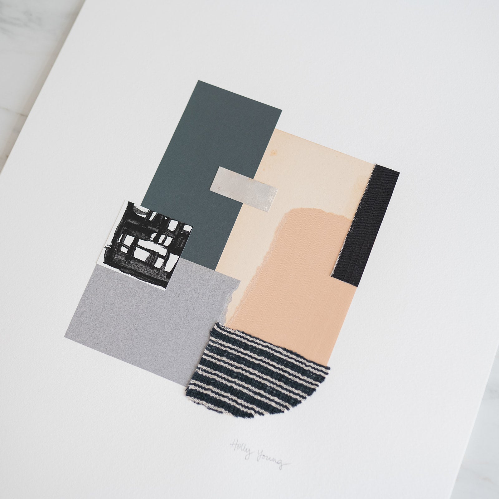 "Day Like Today" Original Collage by Holly Young ARTWORK - collage Holly Young