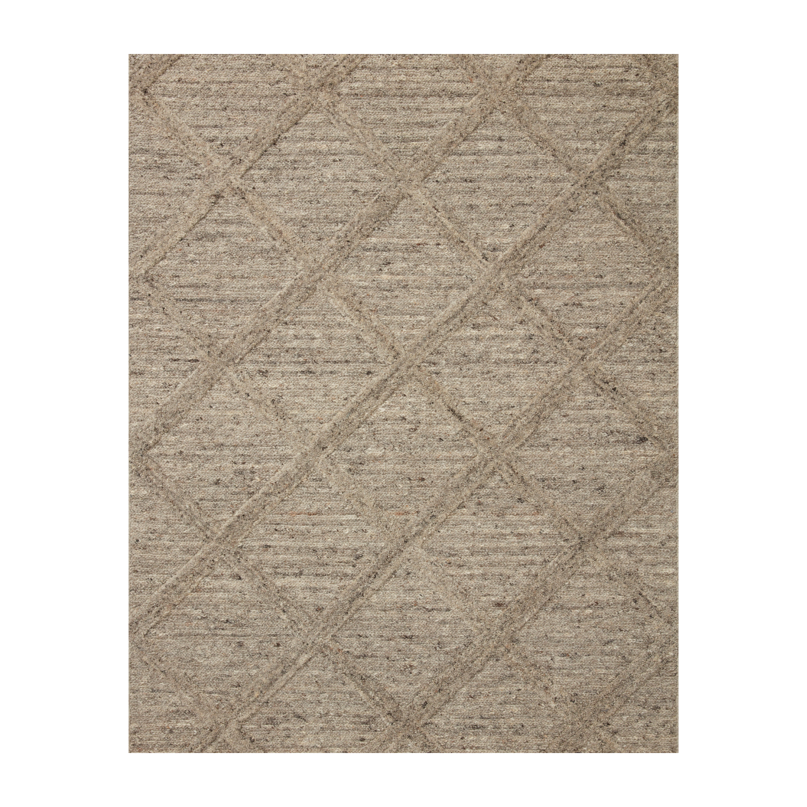 Loloi Hunter Dove Rug 1-RUGS - wool Loloi