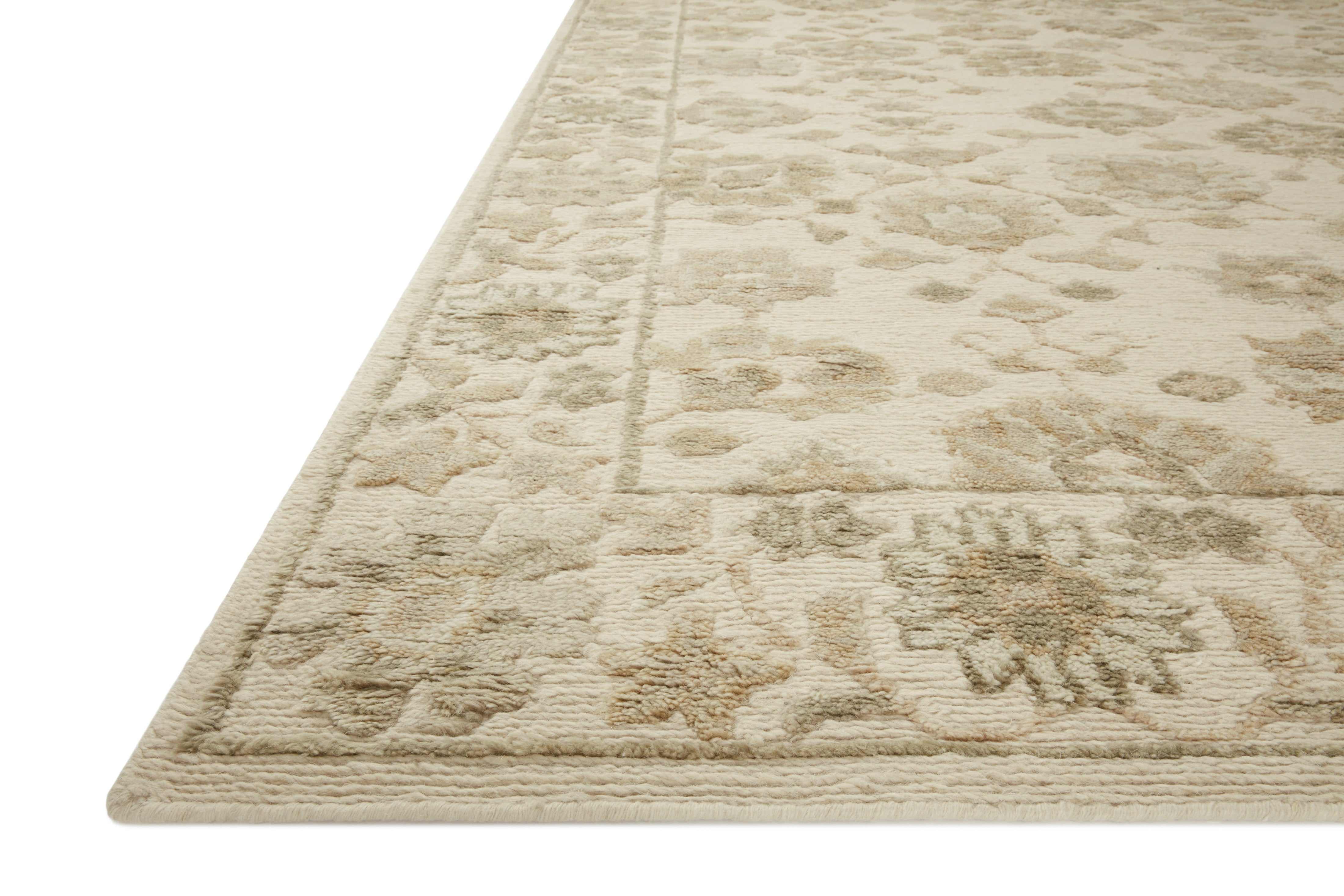 Magnolia Home by Joanna Gaines x Loloi Ingrid Natural / Sage Rug 0-RUGS-patterned Loloi