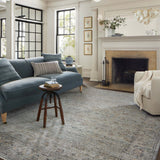 Jean Stoffer x Loloi Katherine Ocean / Gold Rug 0-patterned rugs Loloi