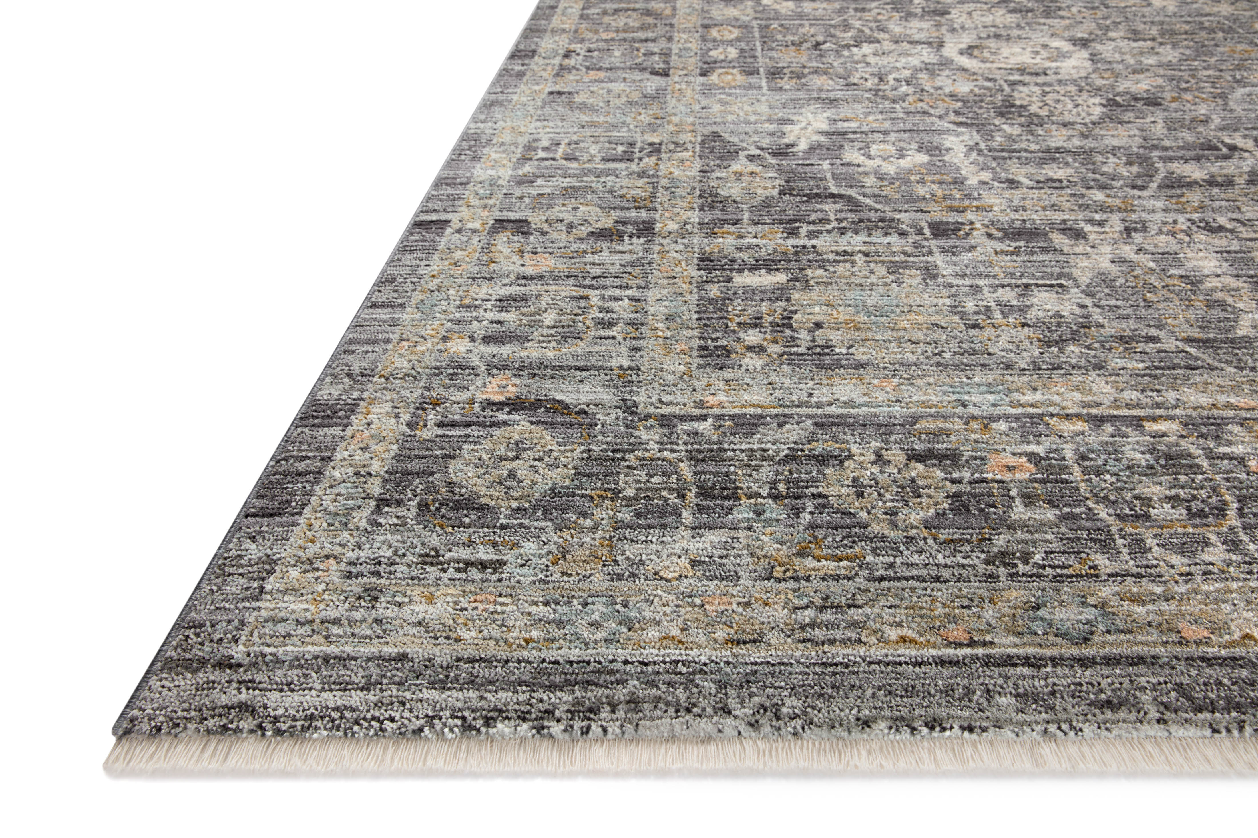 Jean Stoffer x Loloi Katherine Midnight / Tobacco Rug 0-patterned rugs Loloi