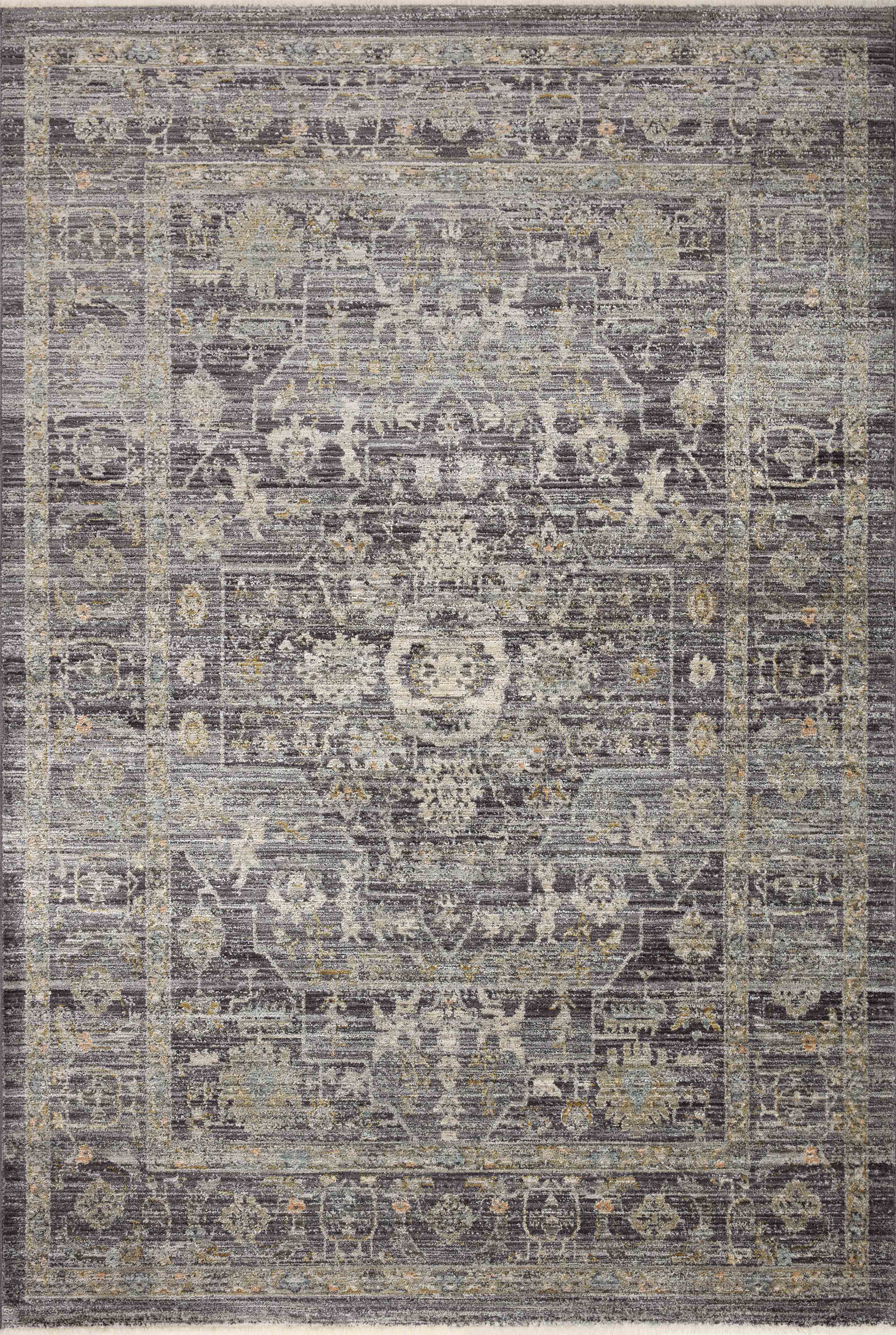 Jean Stoffer x Loloi Katherine Midnight / Tobacco Rug 0-patterned rugs Loloi