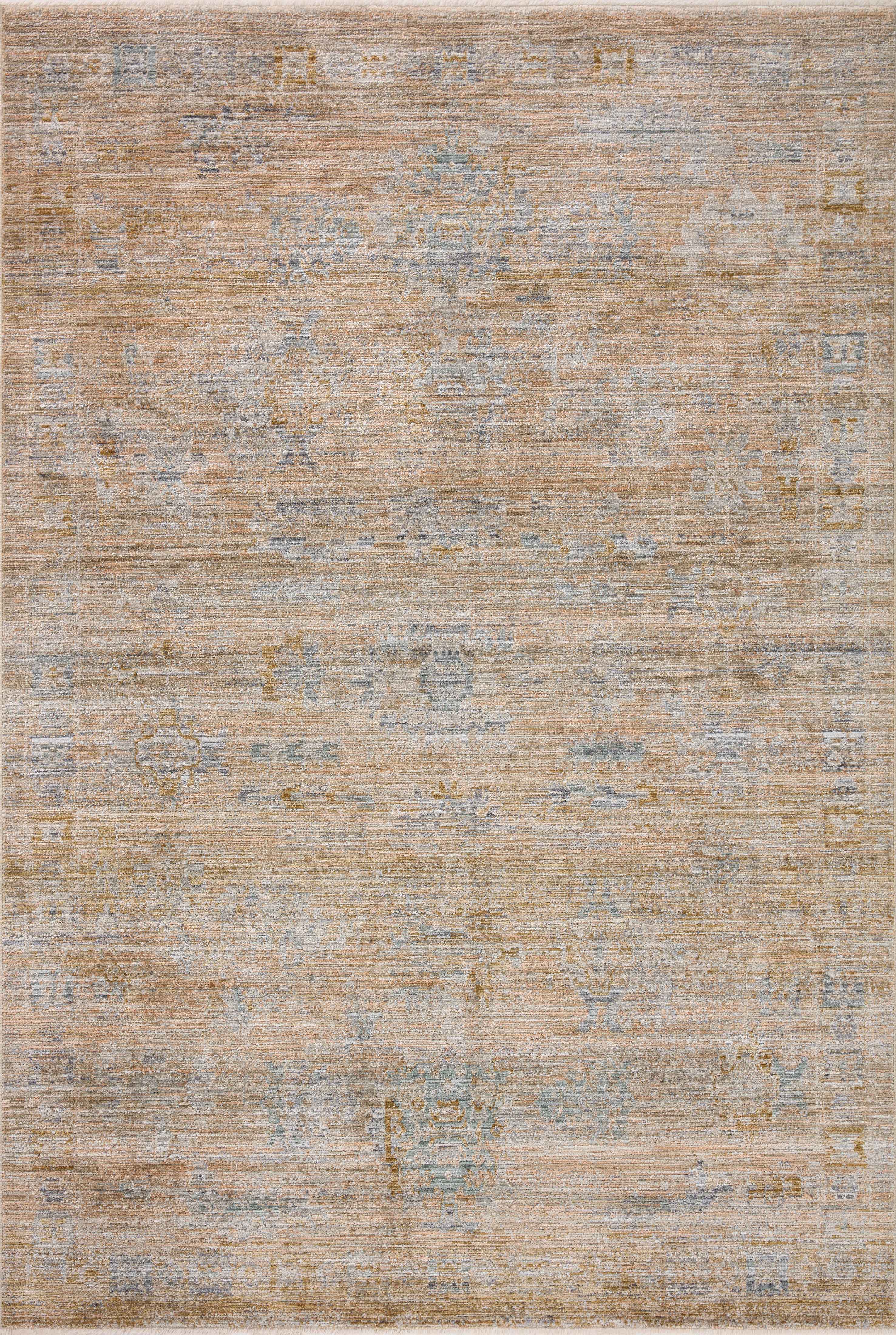 Jean Stoffer x Loloi Katherine Copper / Steel Rug 0-patterned rugs Loloi