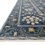 Rifle Paper Co. x Loloi Kismet Arabesque / Navy Rug 0-RUGS-patterned Loloi