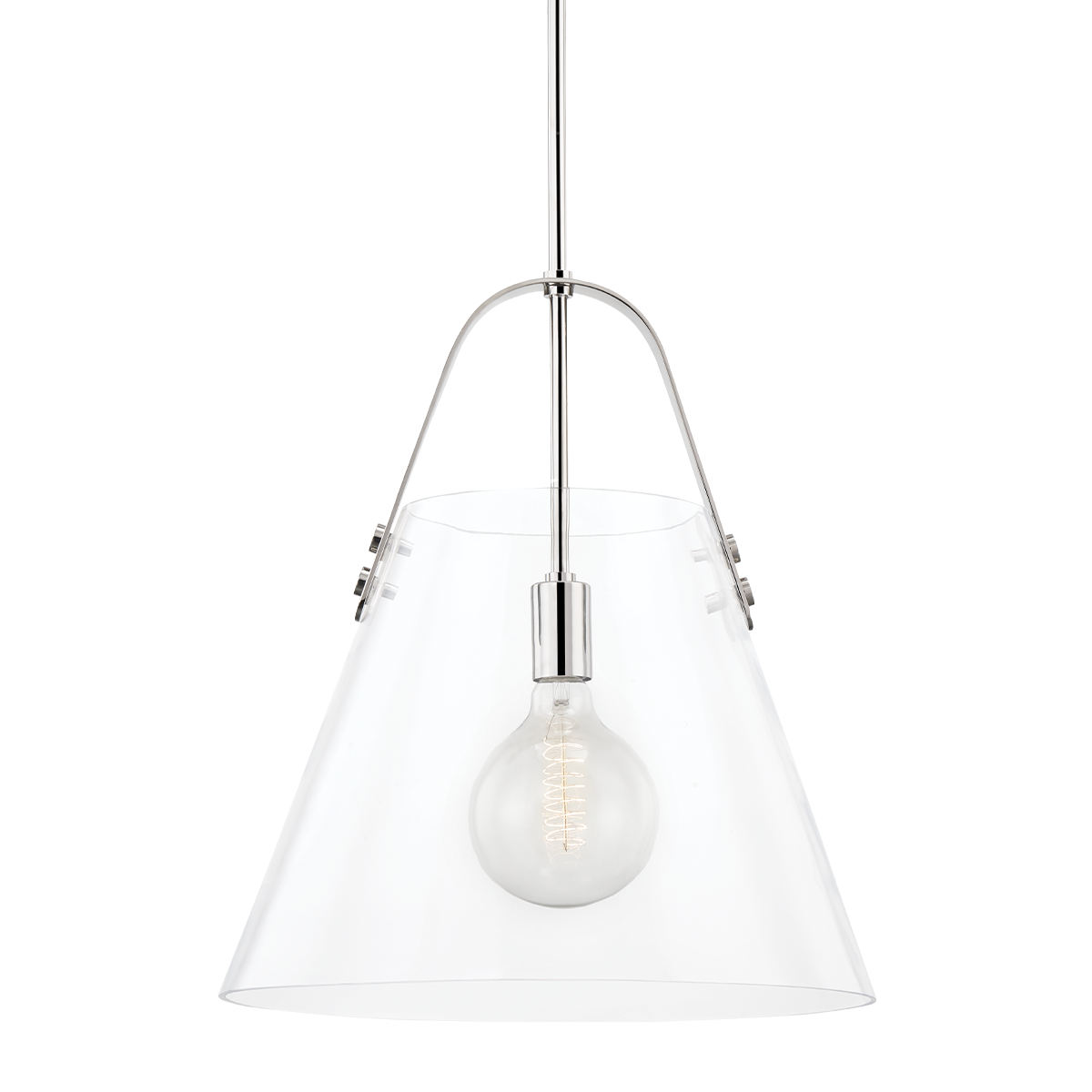Karin Pendant LIGHTING - pendant Hudson Valley Lighting 17"W x 19"H Polished Nickel
