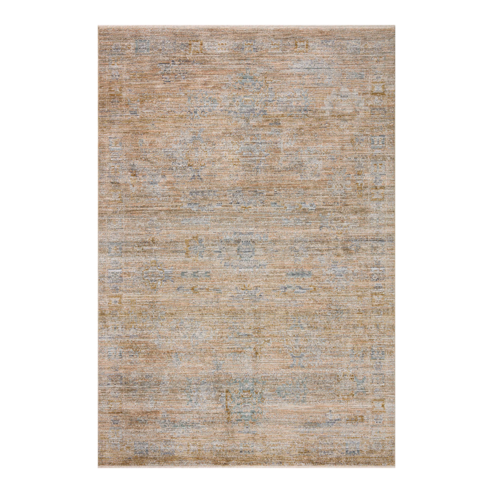 Jean Stoffer x Loloi Katherine Copper / Steel Rug 0-patterned rugs Loloi