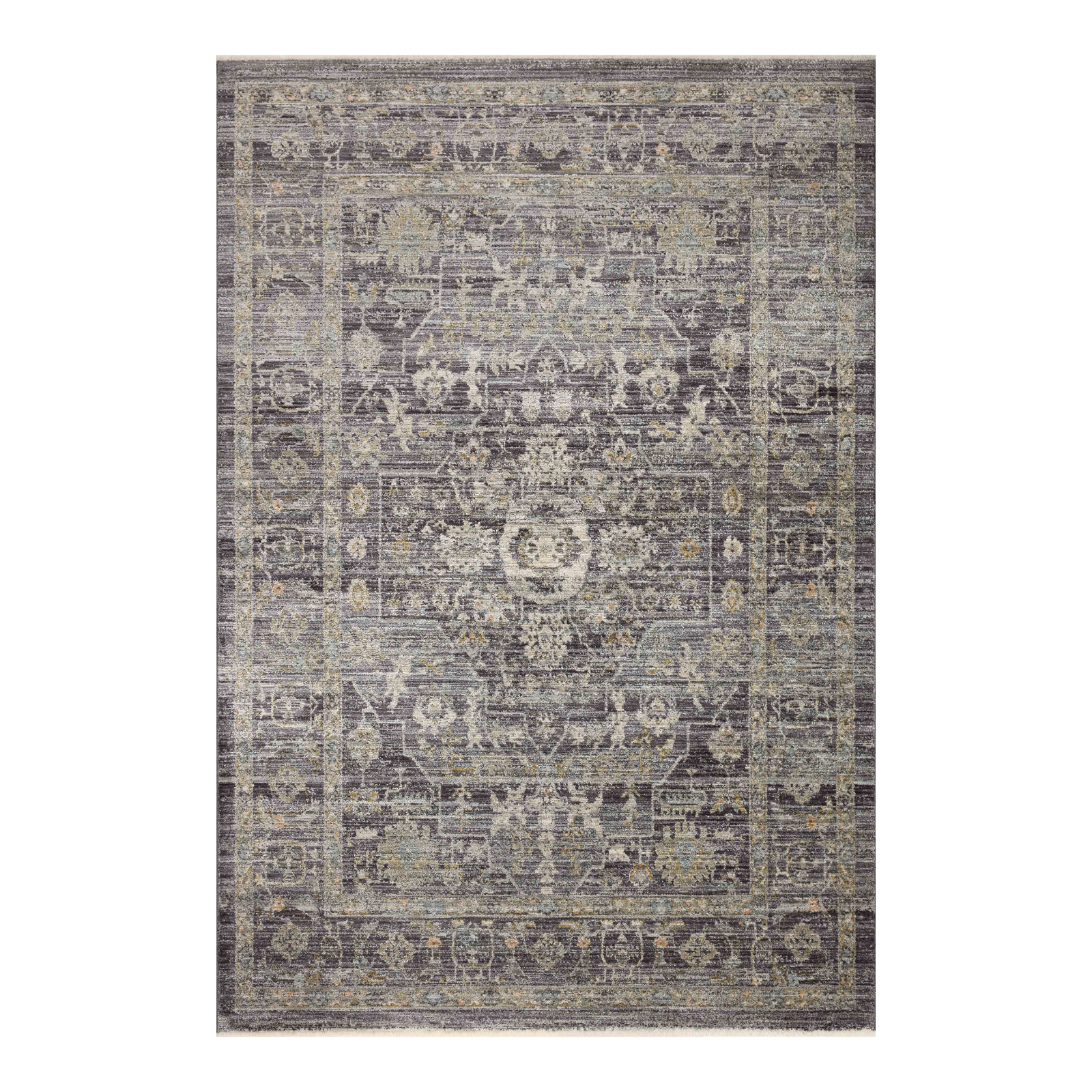 Jean Stoffer x Loloi Katherine Midnight / Tobacco Rug 0-patterned rugs Loloi
