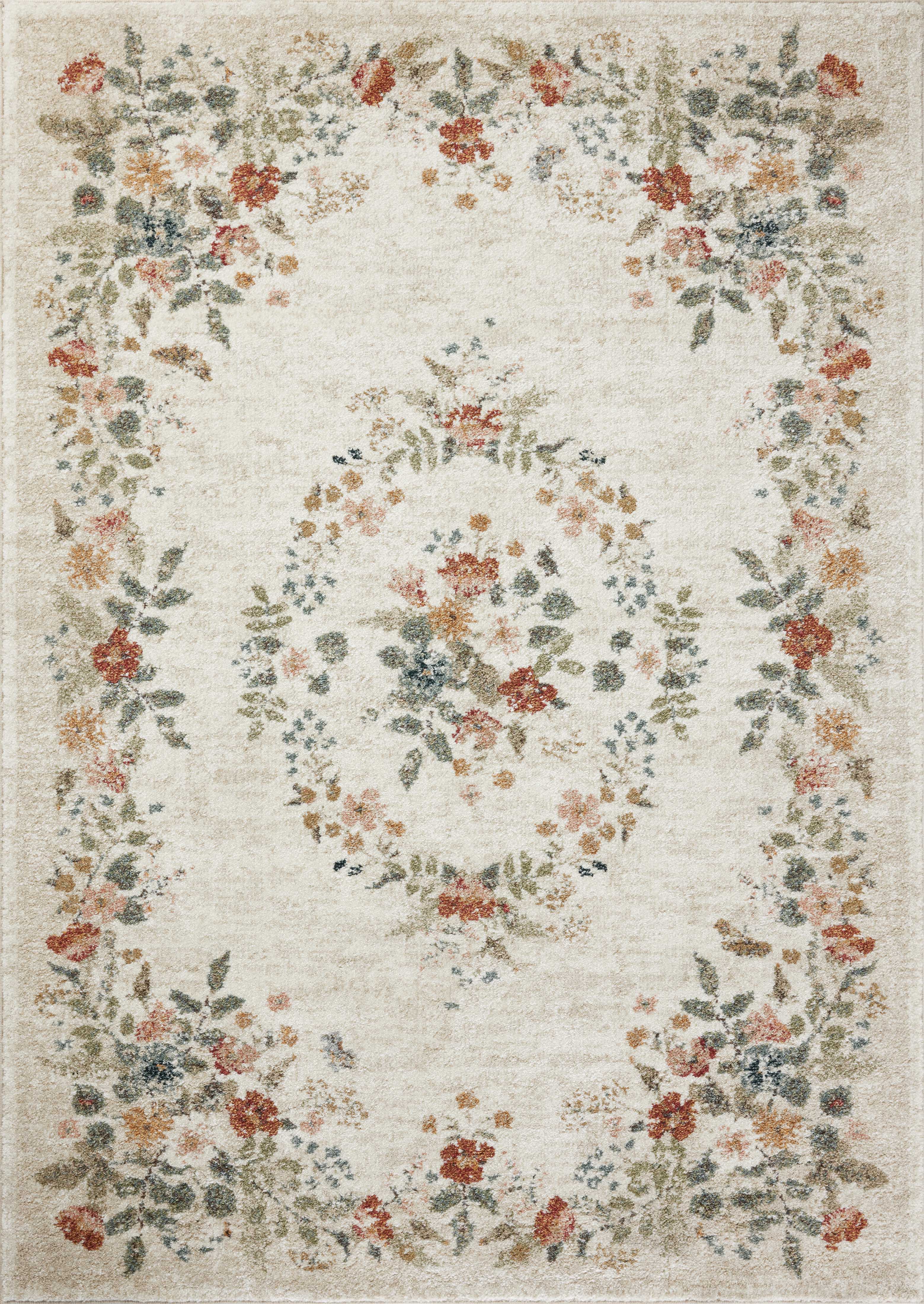 IN STORE - Loloi Laurel Strawberry Fields Cream Rug IN STORE - Rugs Loloi