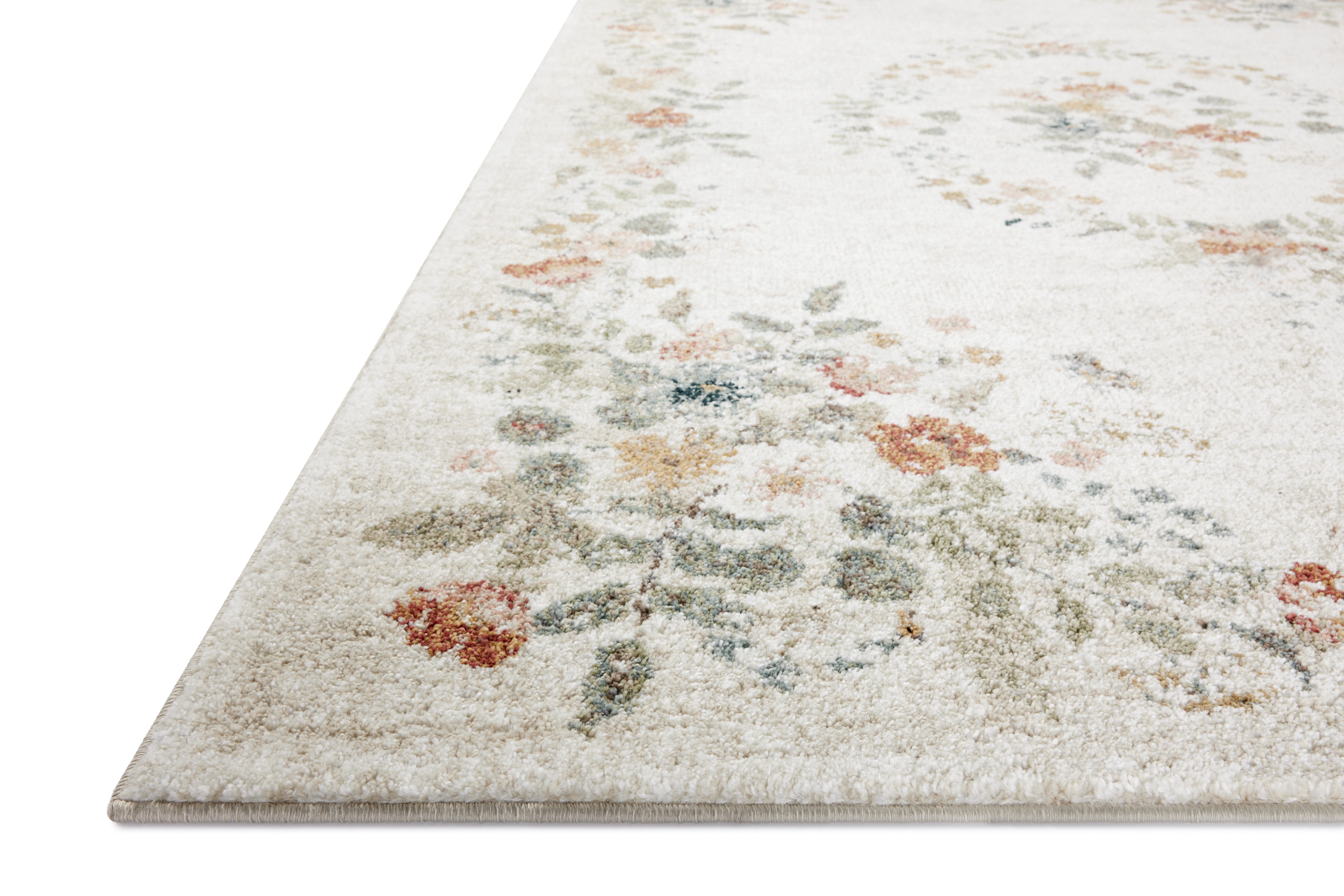 IN STORE - Loloi Laurel Strawberry Fields Cream Rug IN STORE - Rugs Loloi