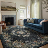 Rifle Paper Co. x Loloi Laurel Strawberry Fields Navy Rug 0-RUGS-patterned Loloi
