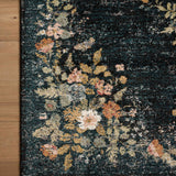 Rifle Paper Co. x Loloi Laurel Strawberry Fields Navy Rug 0-RUGS-patterned Loloi