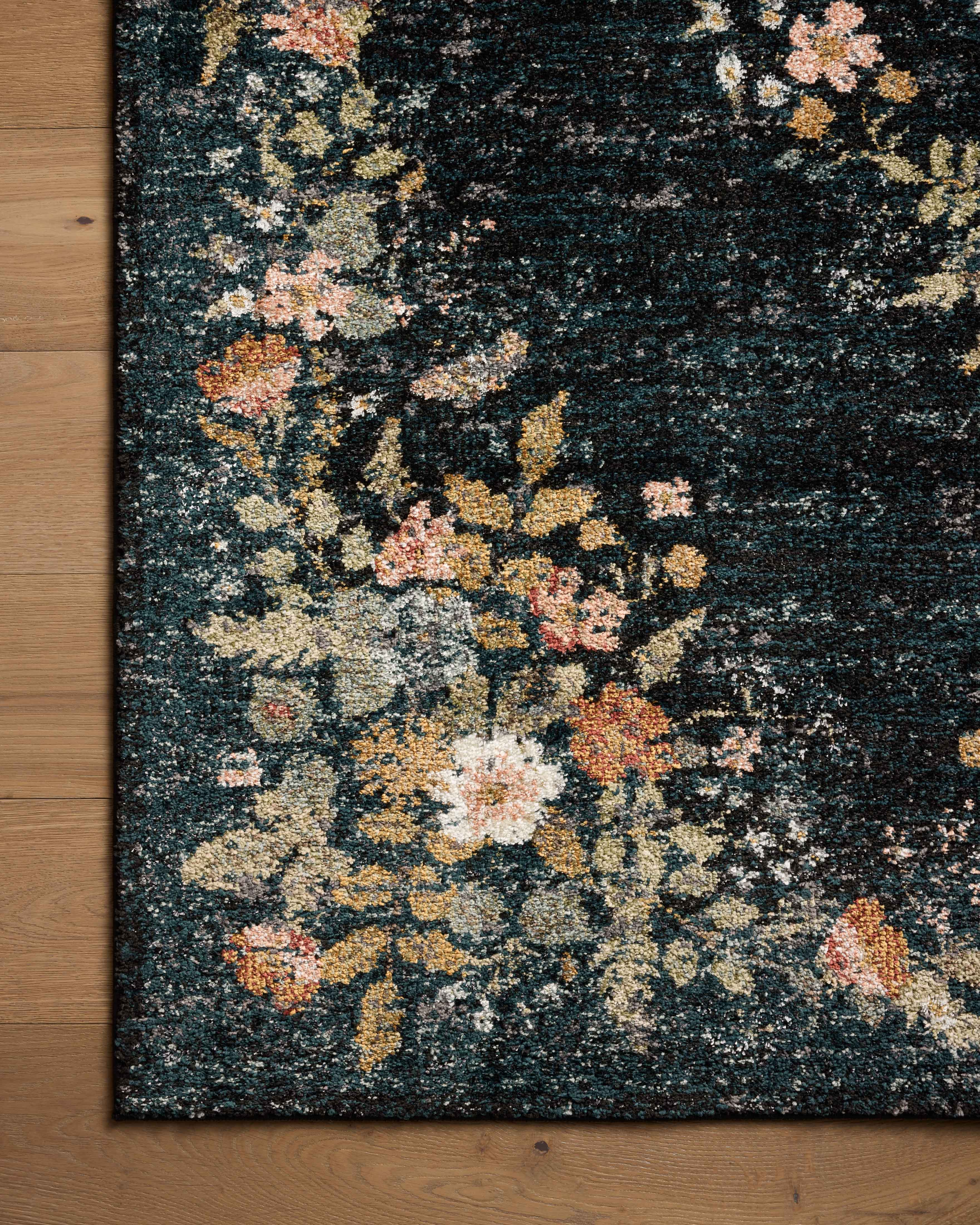 Rifle Paper Co. x Loloi Laurel Strawberry Fields Navy Rug 0-RUGS-patterned Loloi