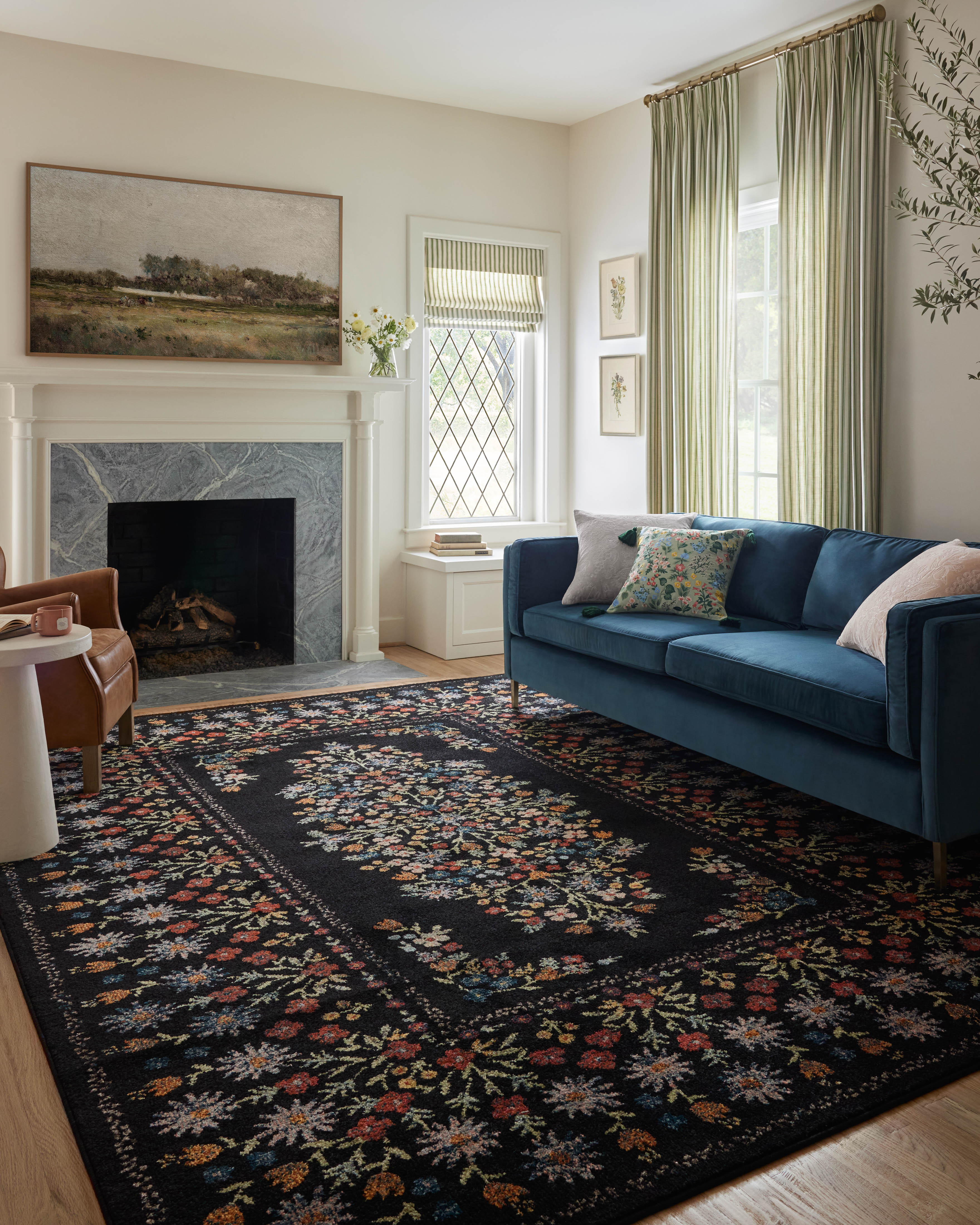IN STORE - Loloi Laurel Eleanor Black Rug IN STORE - Rugs Loloi