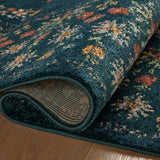 Rifle Paper Co. x Loloi Laurel Eleanor Navy Rug 0-RUGS-patterned Loloi