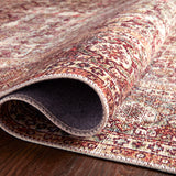 Loloi Layla Cinnamon / Sage Rug 1-RUGS-patterned Loloi