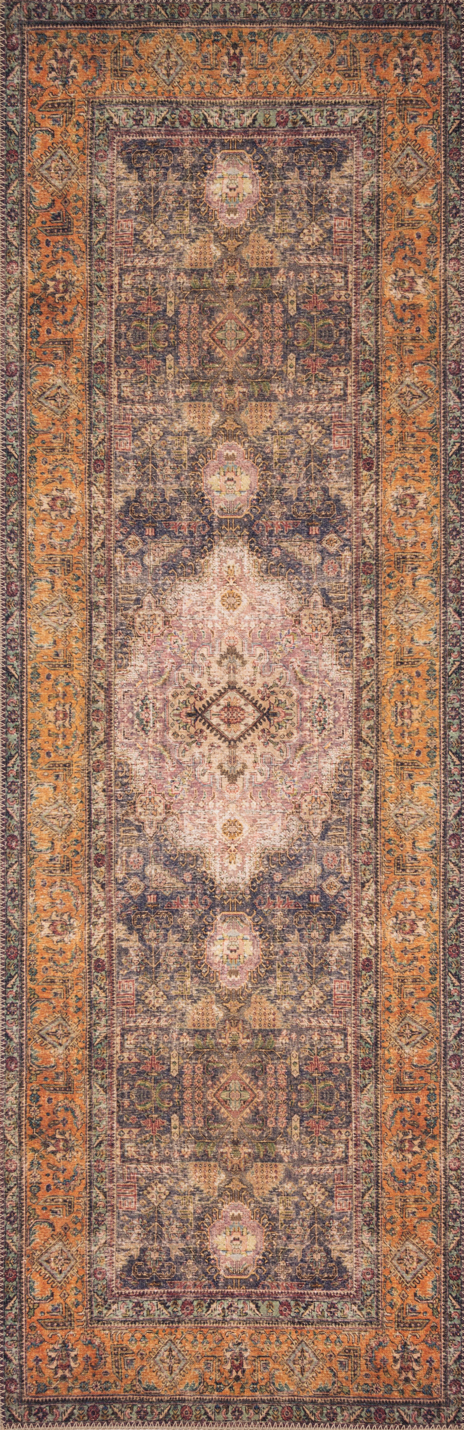 Loloi Loren Plum / Multi Rug 2-patterned rugs Loloi