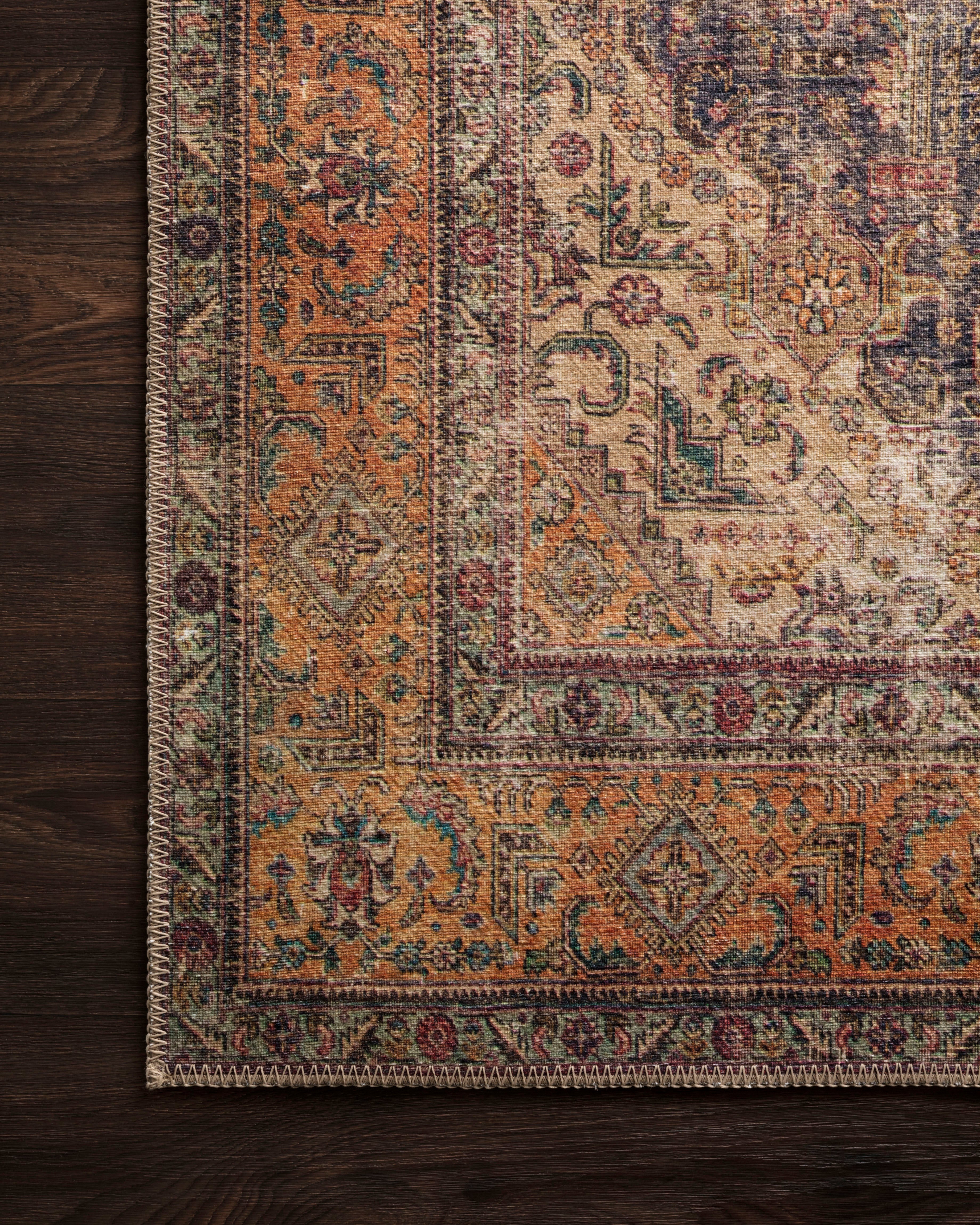 Loloi Loren Plum / Multi Rug 2-patterned rugs Loloi