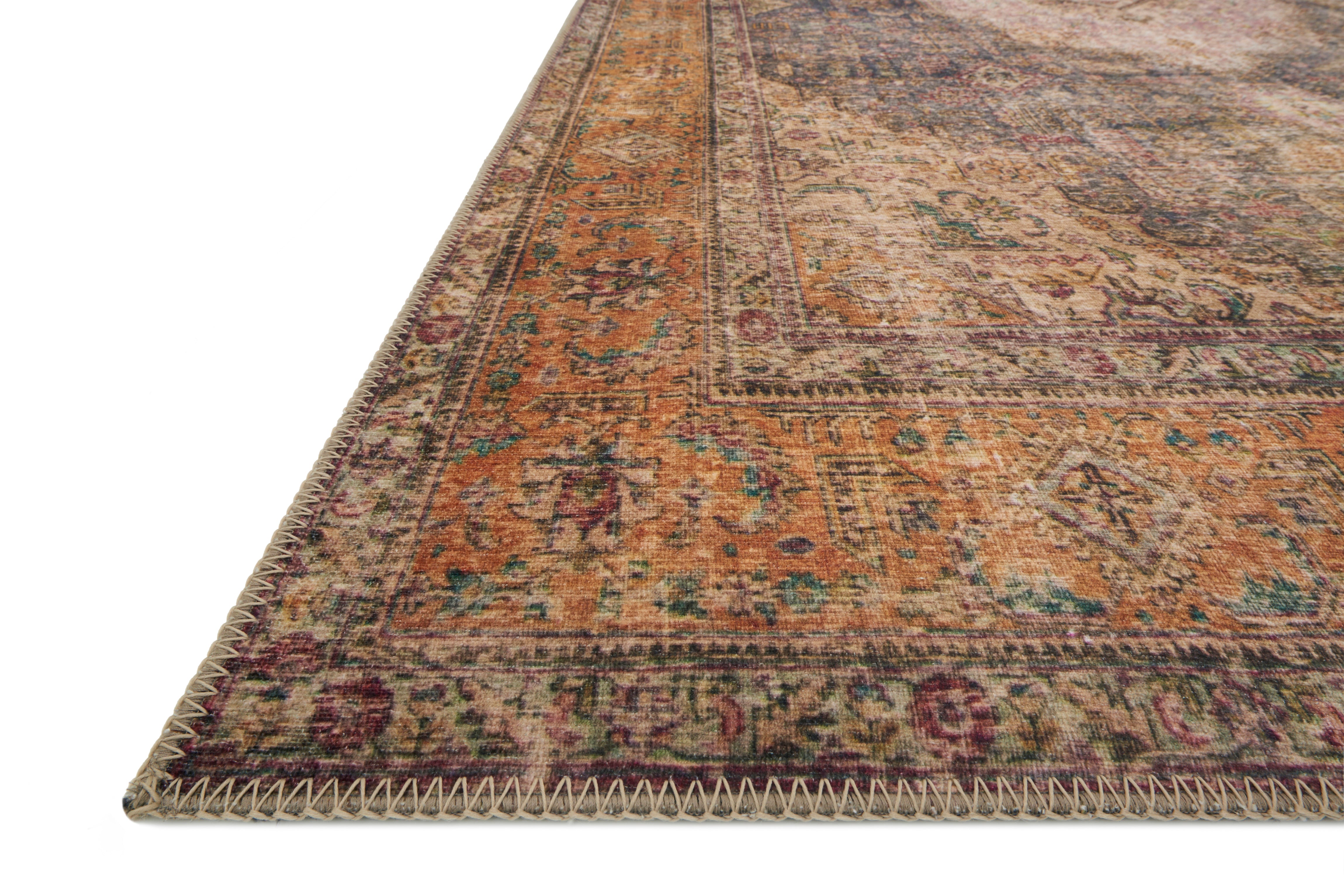 Loloi Loren Plum / Multi Rug 2-patterned rugs Loloi