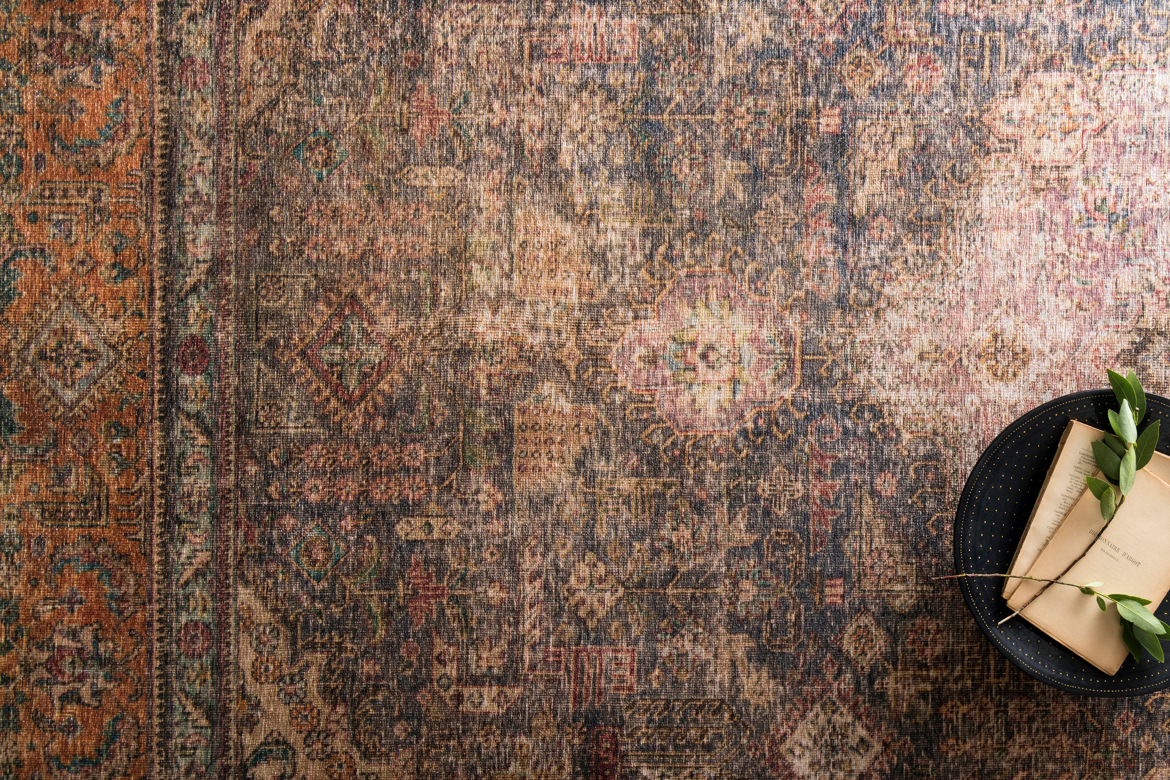 Loloi Loren Plum / Multi Rug 2-patterned rugs Loloi