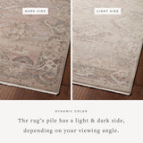 Loloi Lyra Blush / Dove Rug 0-RUGS-patterned Loloi