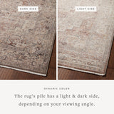Loloi Lyra Berry / Stone Rug 0-RUGS-patterned Loloi