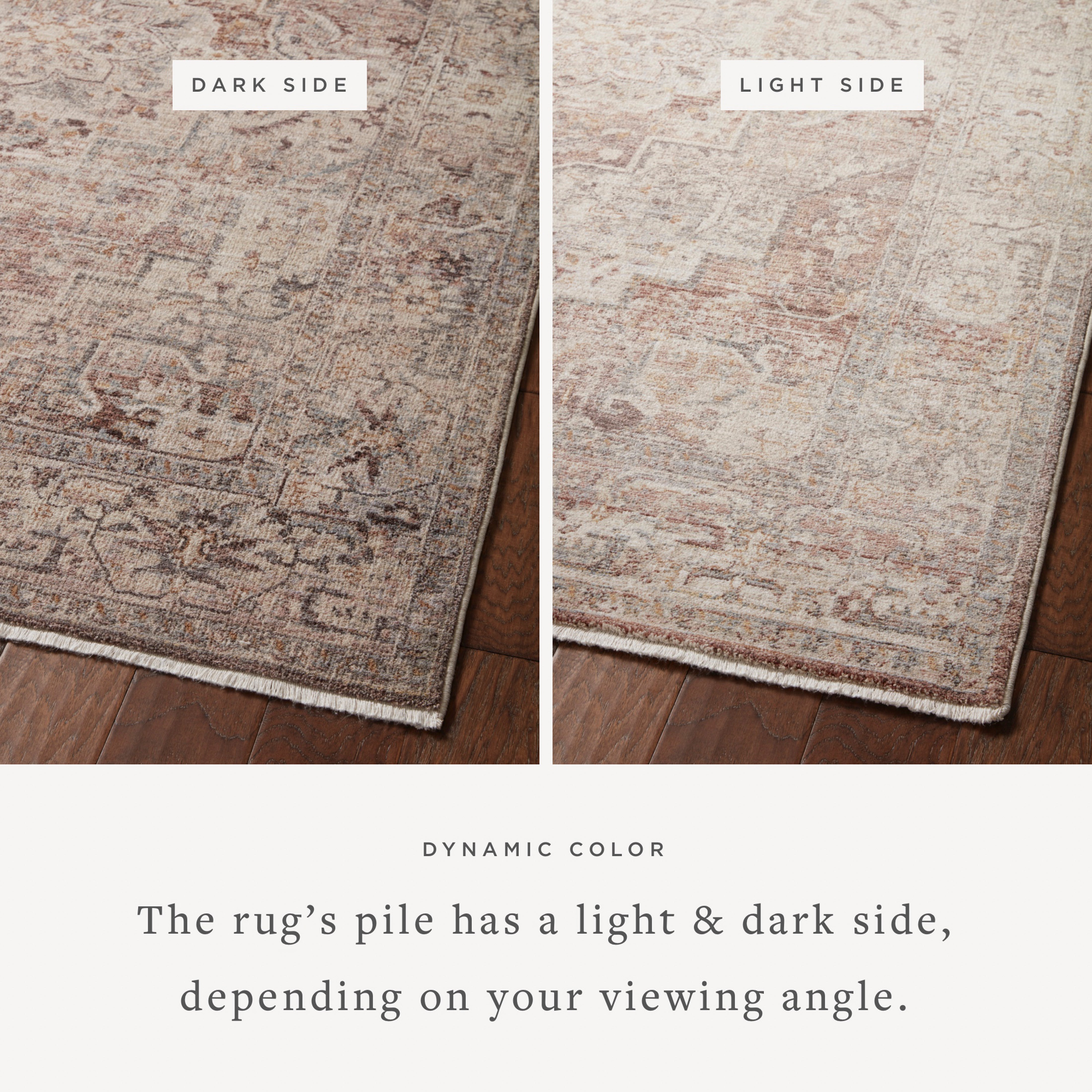 Loloi Lyra Berry / Stone Rug 0-RUGS-patterned Loloi