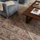 Loloi Lyra Natural / Mocha Rug 0-RUGS-patterned Loloi