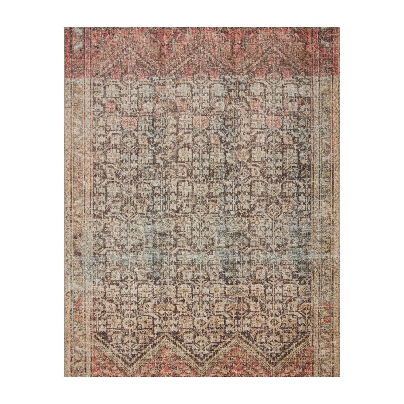 Loloi Loren Charcoal / Multi Rug 2-patterned rugs Loloi