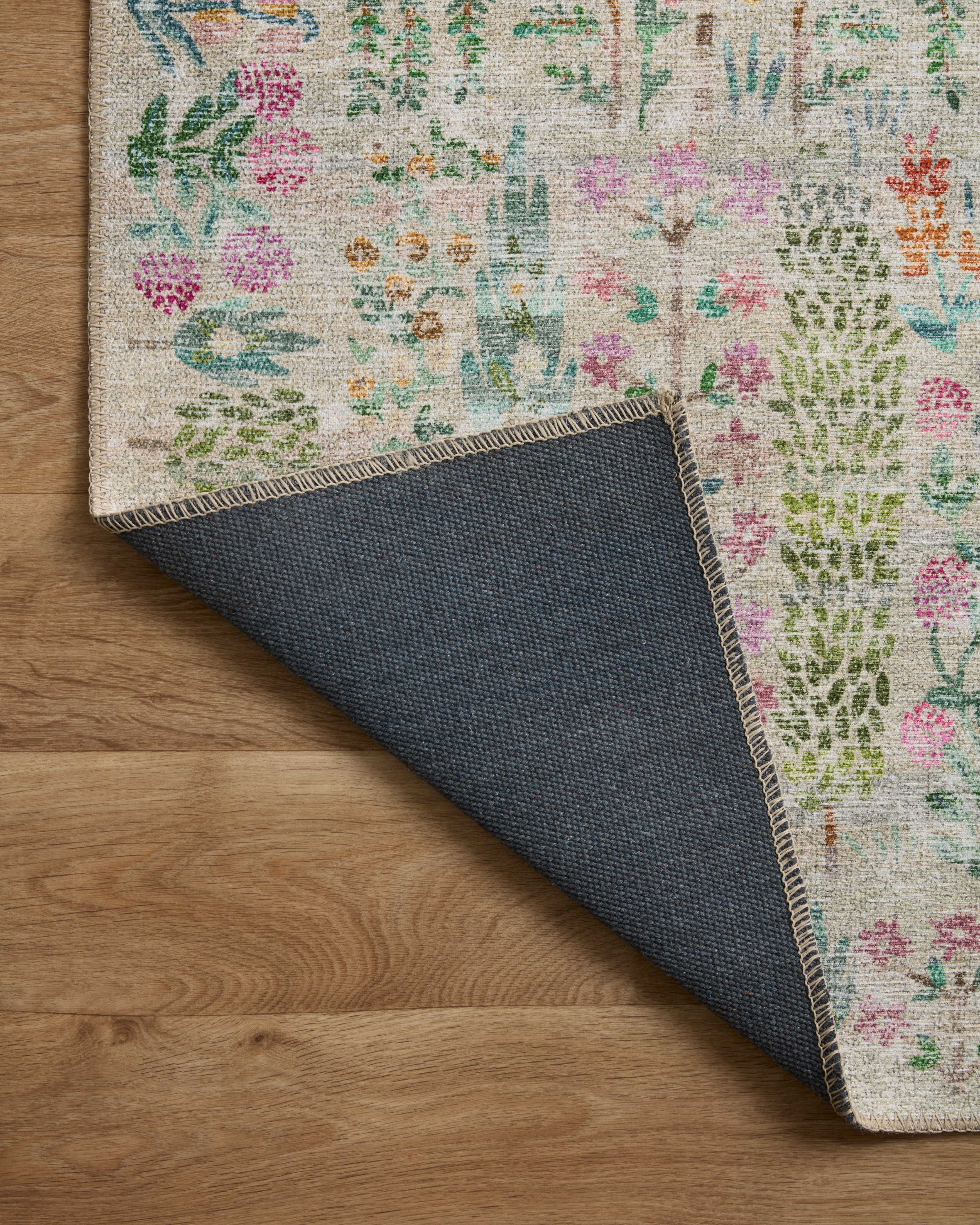 Rifle Paper Co. x Loloi Maison Khaki Rug 1-RUGS - patterned Loloi