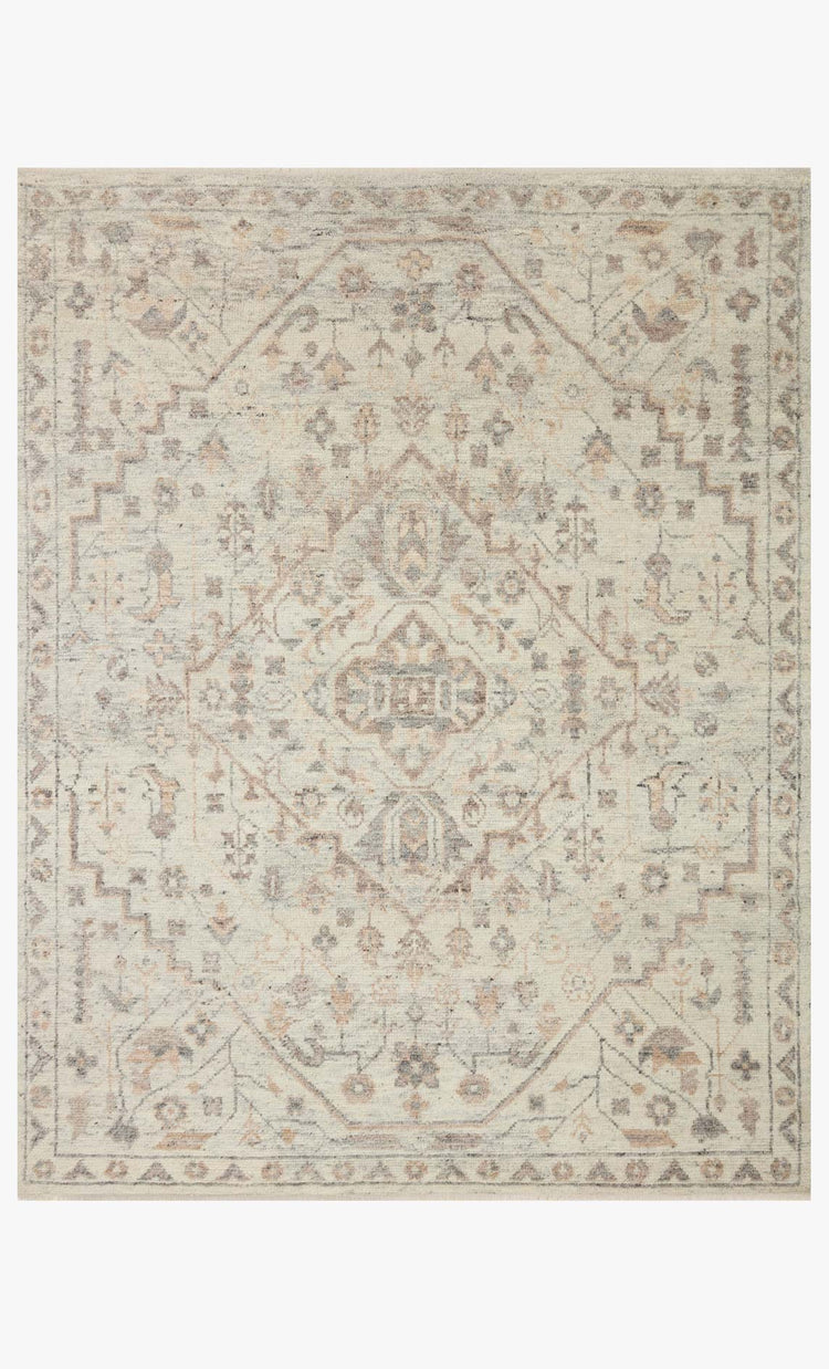 Loloi Marco Ivory / Taupe Rug RUGS - wool Loloi