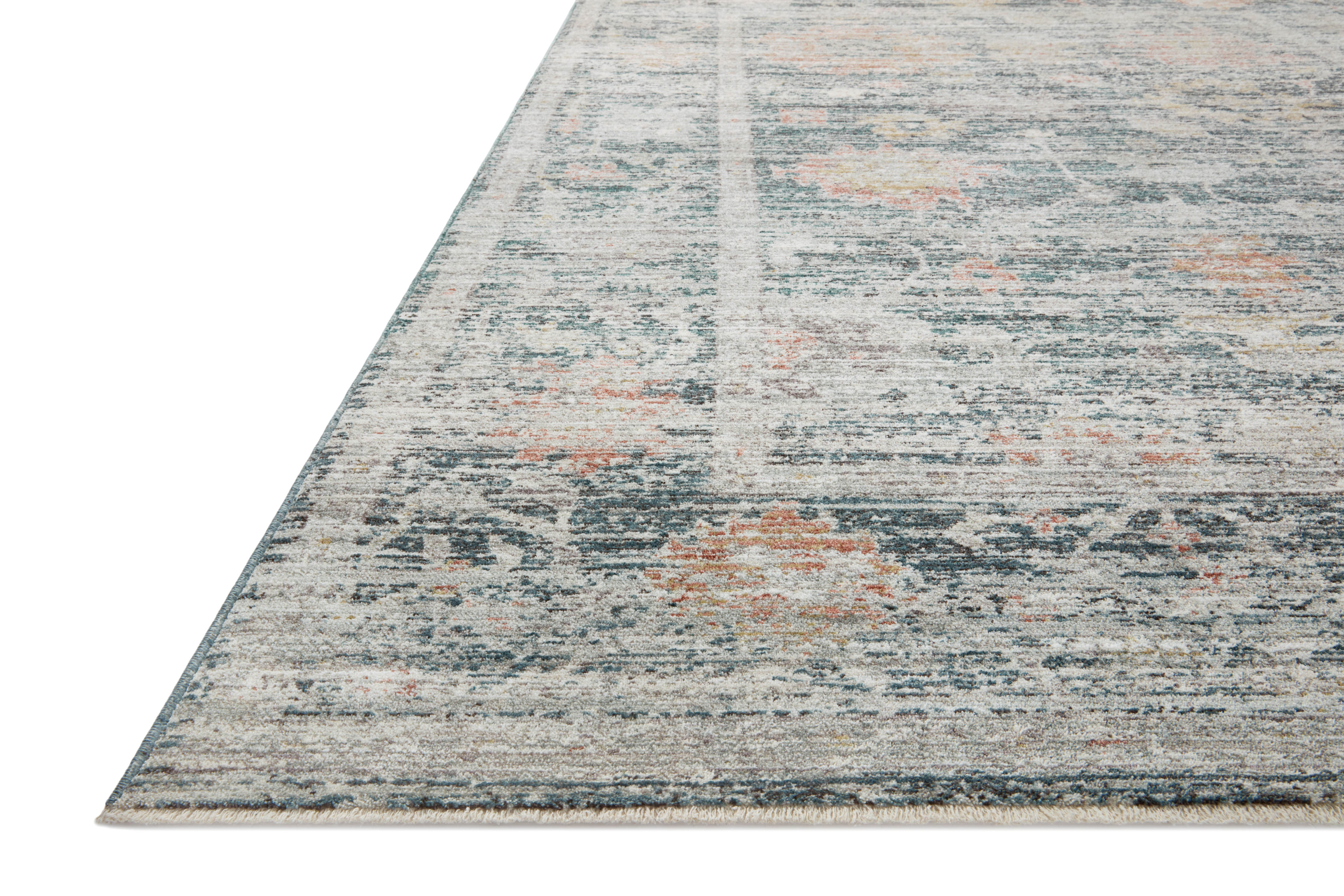 Magnolia Home by Joanna Gaines x Loloi Millie Blue / Multi Rug 0-patterned rugs Loloi