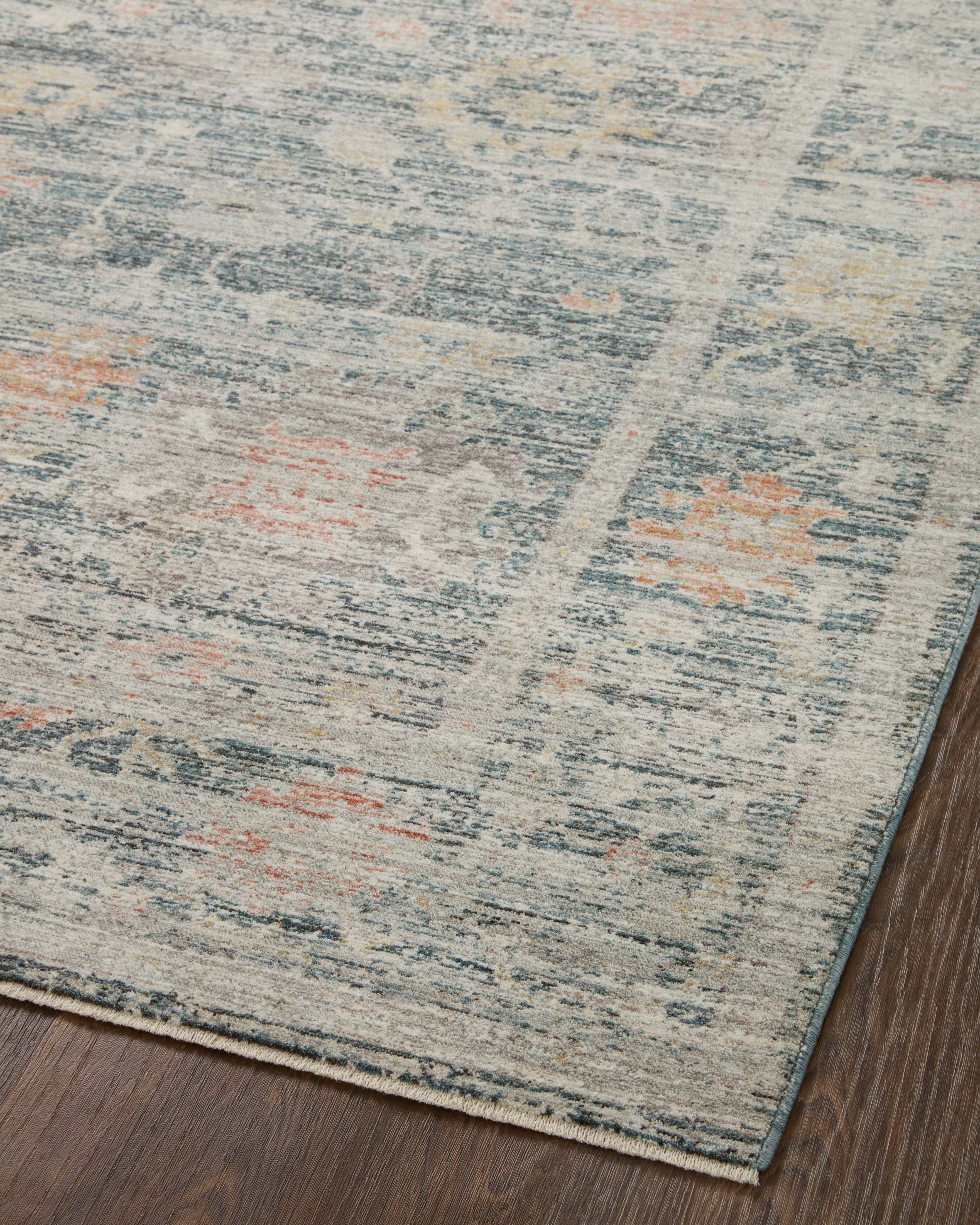 Magnolia Home by Joanna Gaines x Loloi Millie Blue / Multi Rug 0-patterned rugs Loloi