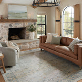 Magnolia Home by Joanna Gaines x Loloi Millie Slate / Multi Rug 0-patterned rugs Loloi