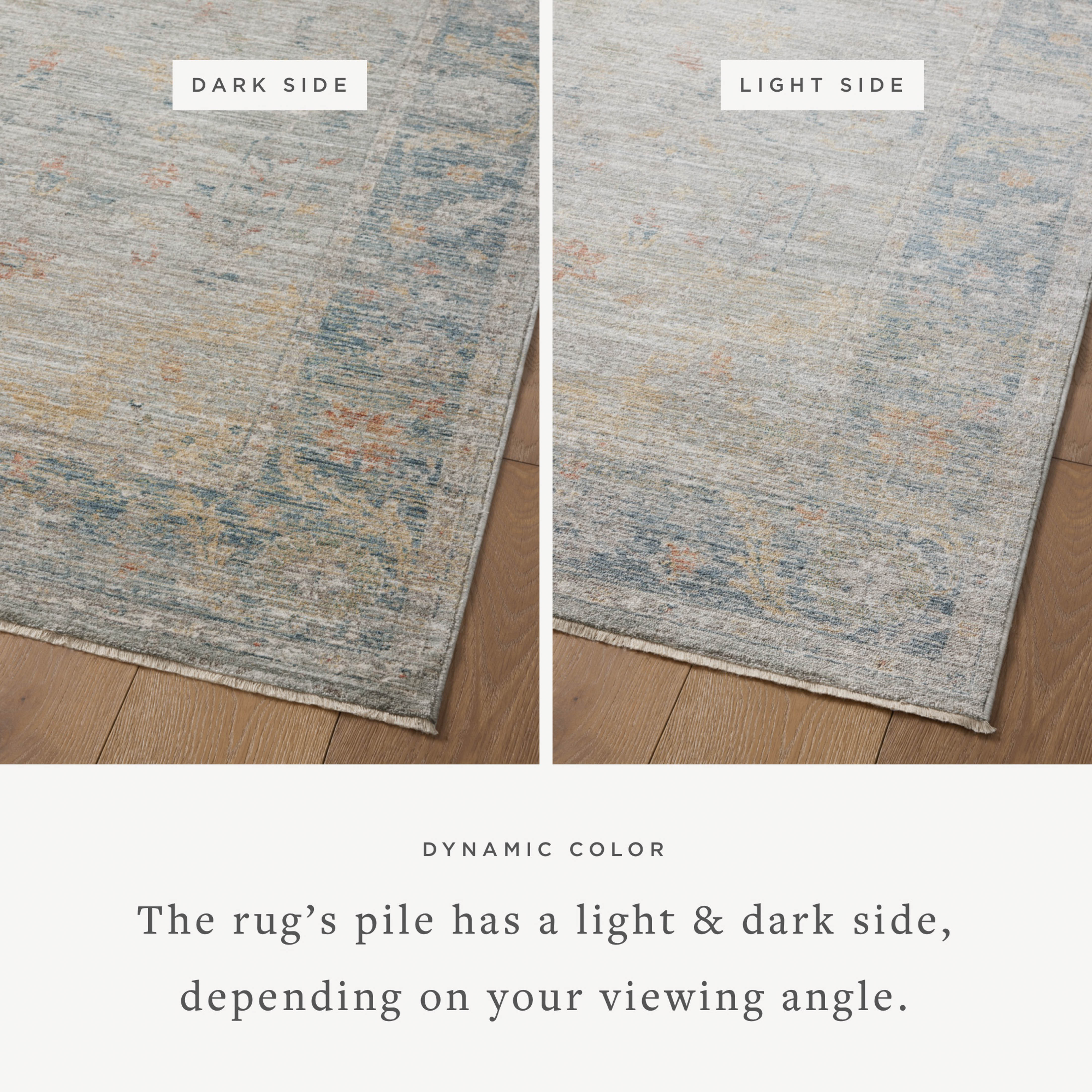 Magnolia Home by Joanna Gaines x Loloi Millie Slate / Multi Rug 0-patterned rugs Loloi
