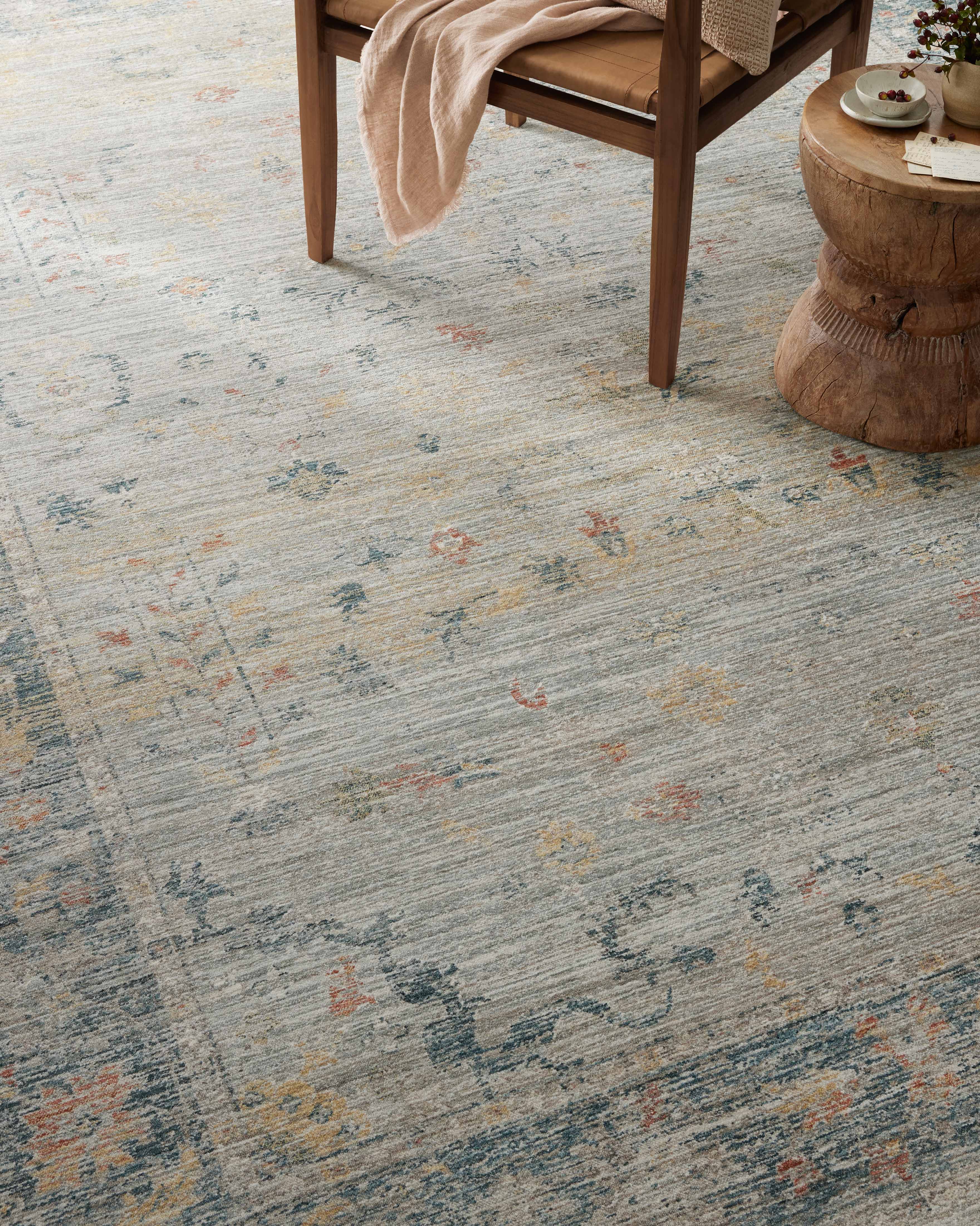 Magnolia Home by Joanna Gaines x Loloi Millie Slate / Multi Rug 0-patterned rugs Loloi