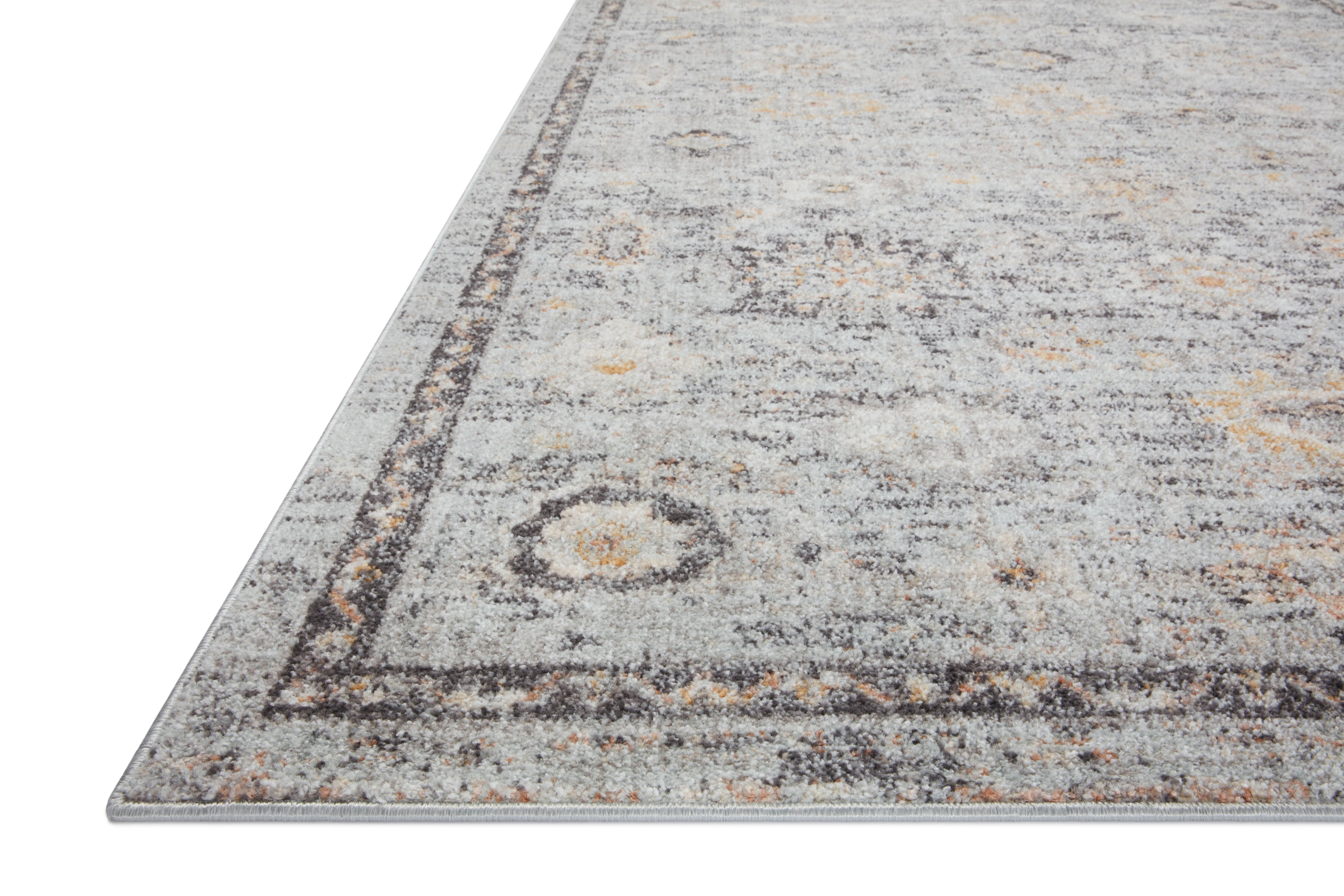 Loloi Monroe Sky / Gold Rug 0-RUGS-patterned Loloi