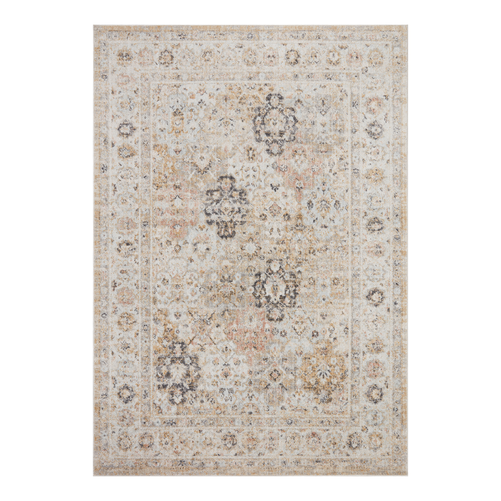 Loloi Monroe Beige / Multi Rug 0-RUGS-patterned Loloi
