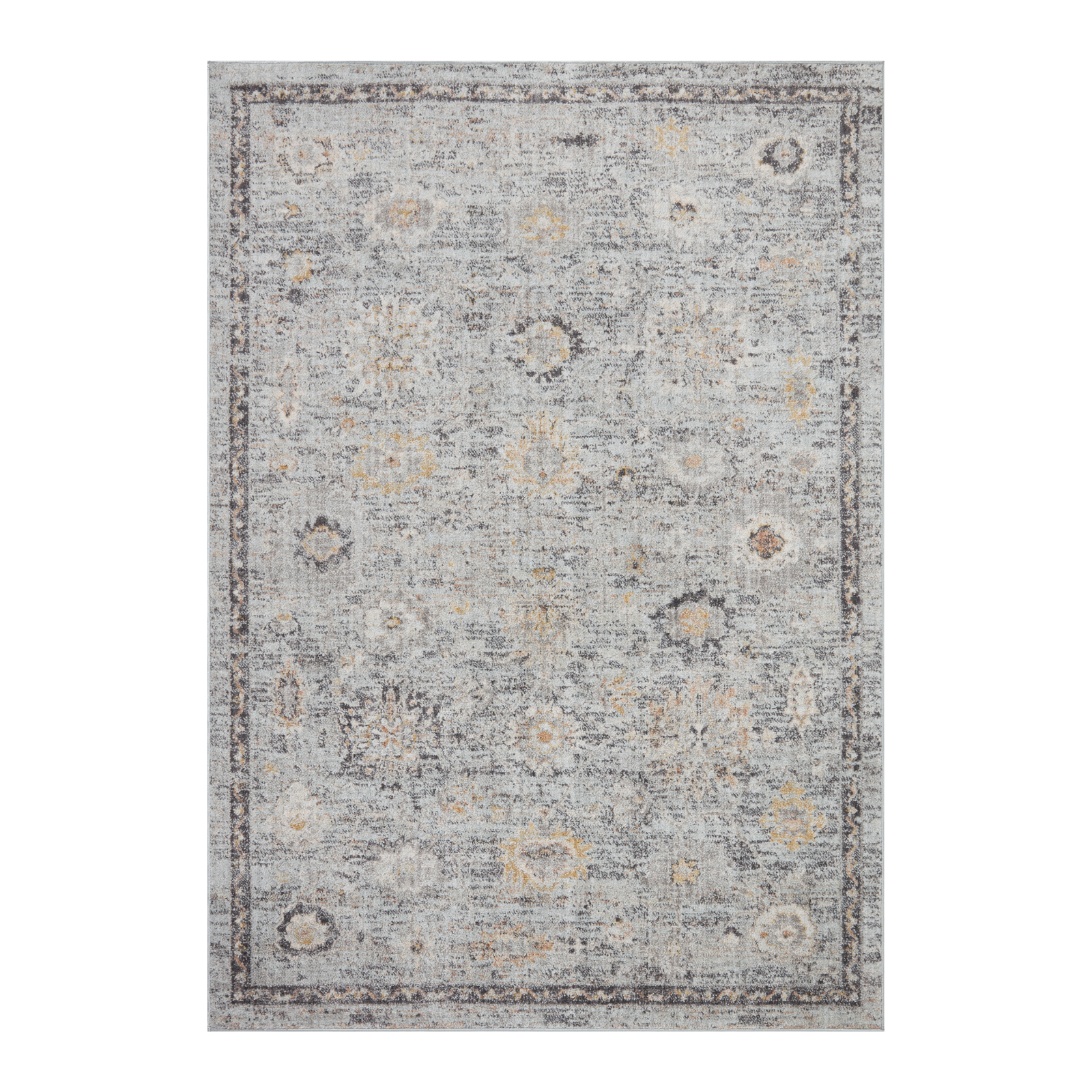 Loloi Monroe Sky / Gold Rug 0-RUGS-patterned Loloi