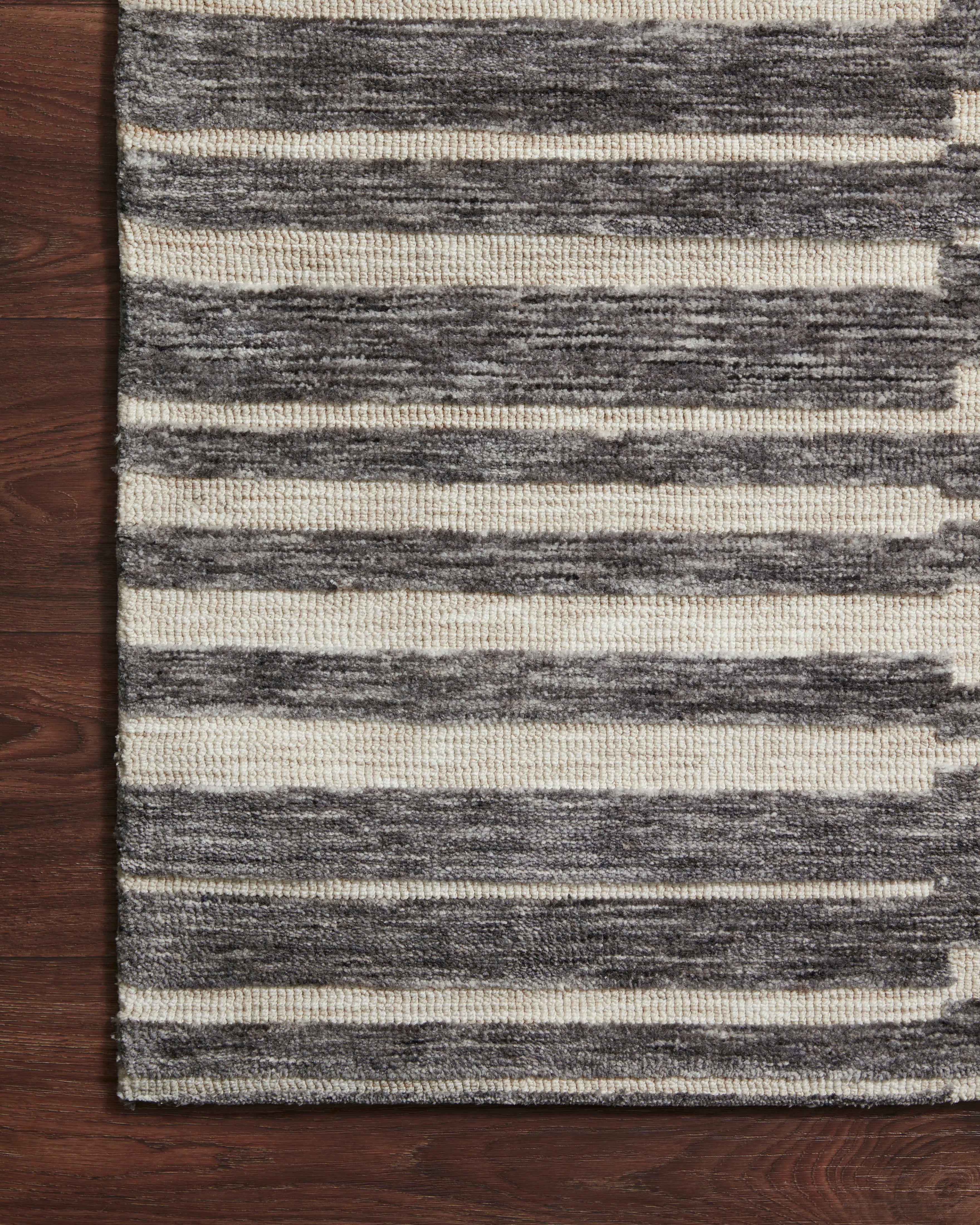 Loloi Neda Natural / Slate Rug 2-RUGS - patterned Loloi