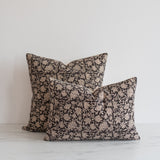 Mica Floral Pillow Cover 00-1 - PILLOWS - block print - neutral Rug & Weave Pillows