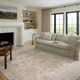 Loloi Odette Ivory / Beige Rug 0-RUGS-patterned Loloi