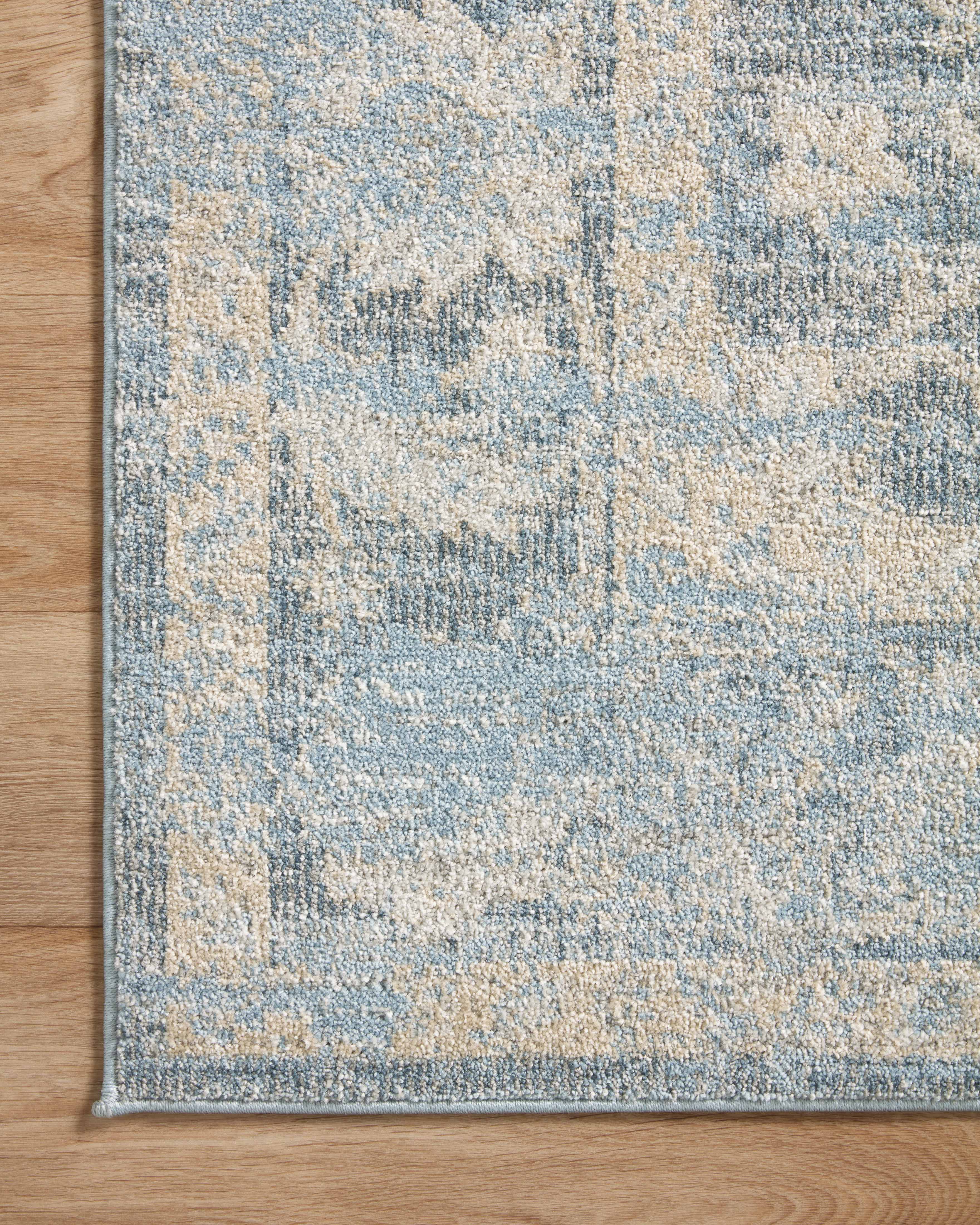 Loloi Odette Sky / Beige Rug 0-RUGS-patterned Loloi