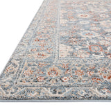 Loloi Odette Sky / Rust Rug 0-RUGS-patterned Loloi