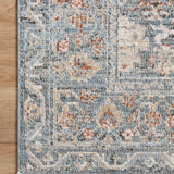 Loloi Odette Sky / Rust Rug 0-RUGS-patterned Loloi